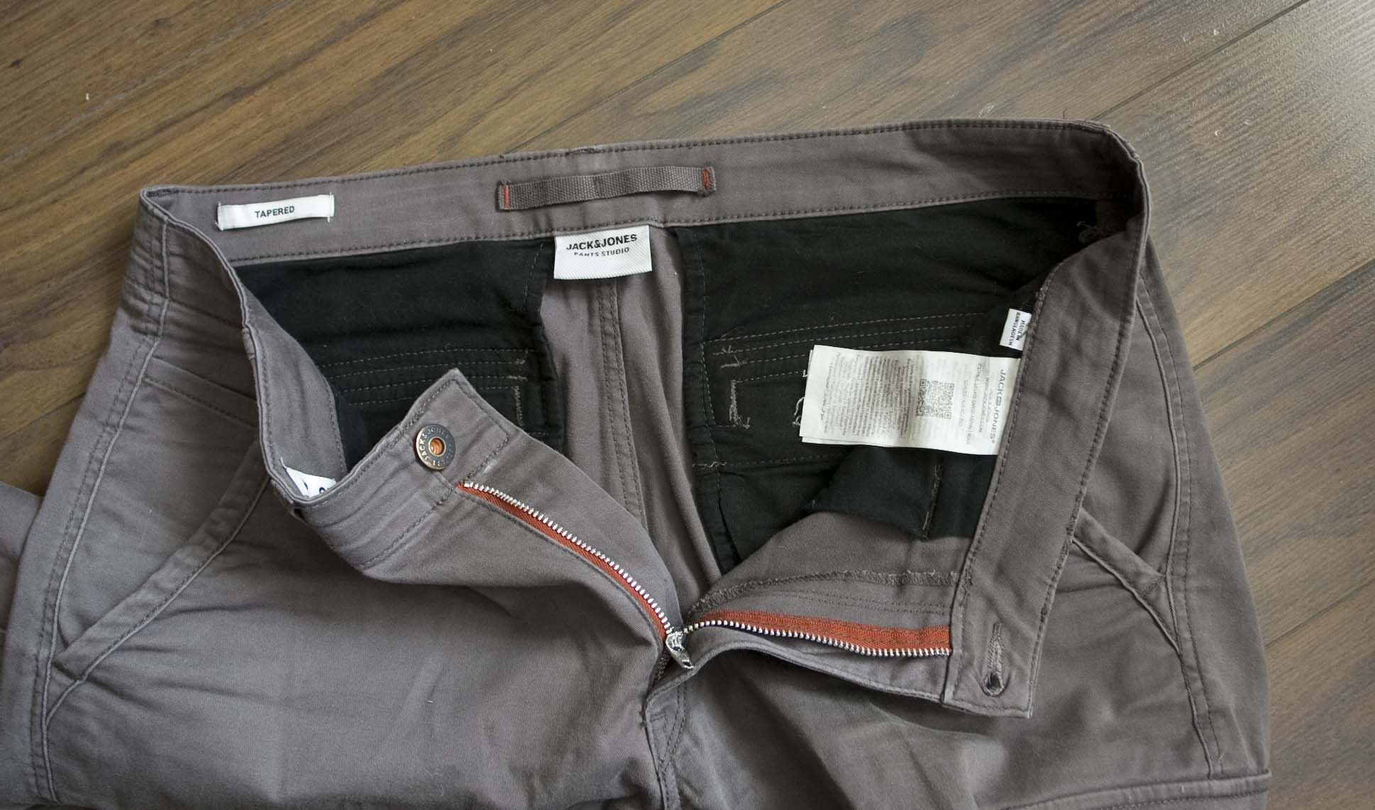 Jack & Jones Jack & Jones Pants Tapered Size 34x28 Gray Size US 34 / EU 50 - 6 Thumbnail