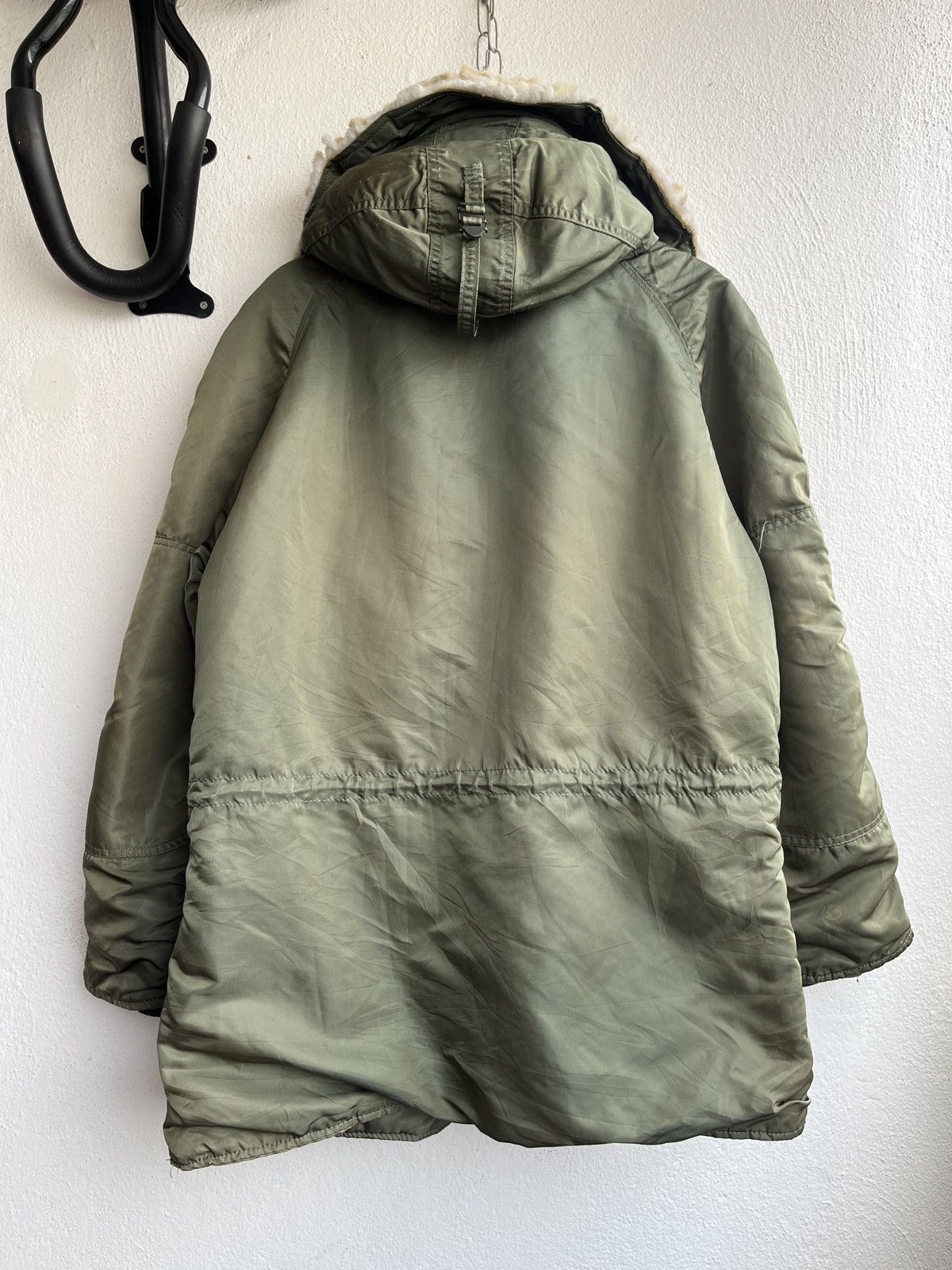 Alpha Industries × Vintage VINTAGE ALPHA INDUSTRIES N-3B BOMBER FLIGHT JACKET USA Size US L / EU 52-54 / 3 - 2 Thumbnail