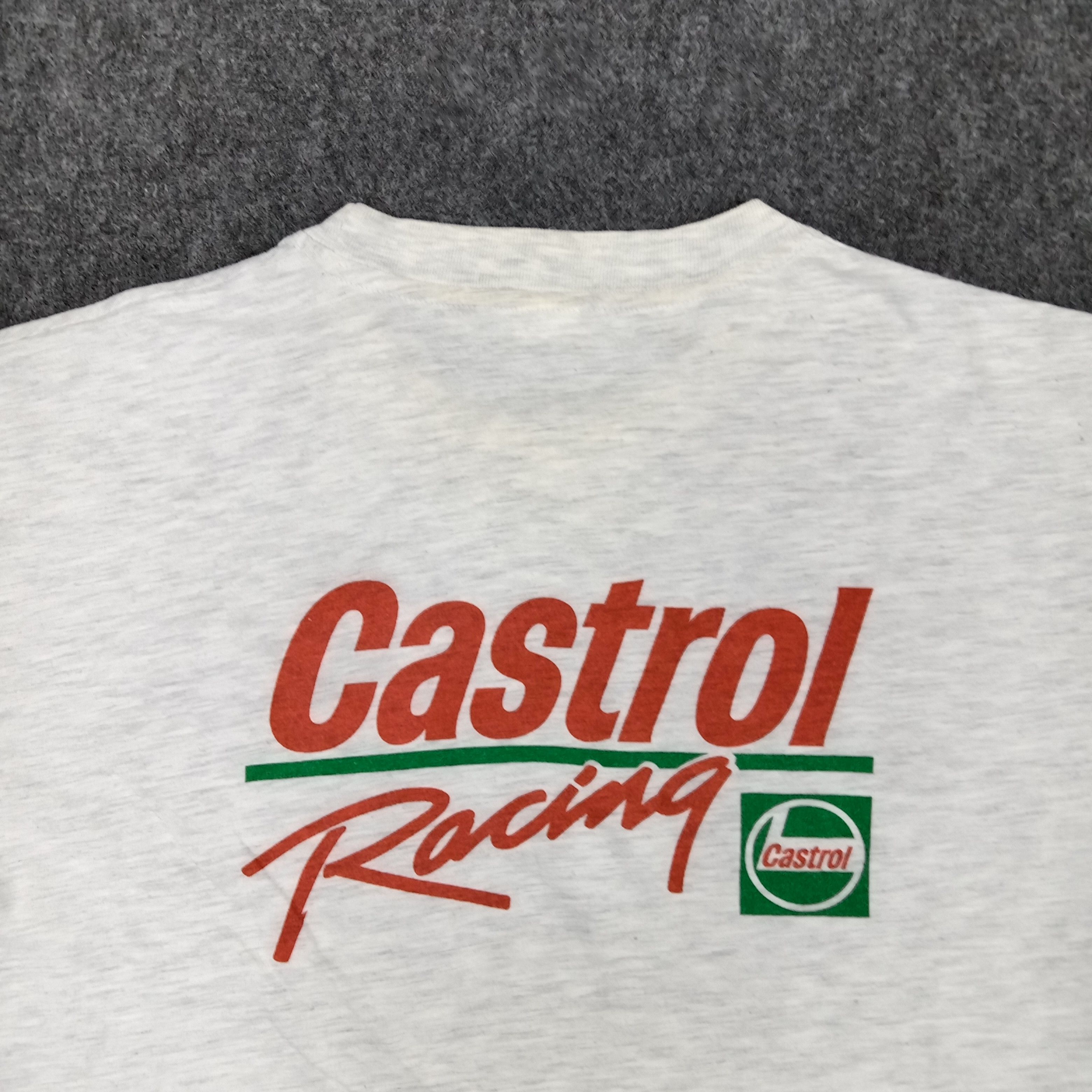 Vintage Castrol Racing Oil Lubricant Motorsports Tshirt Size US L / EU 52-54 / 3 - 2 Thumbnail