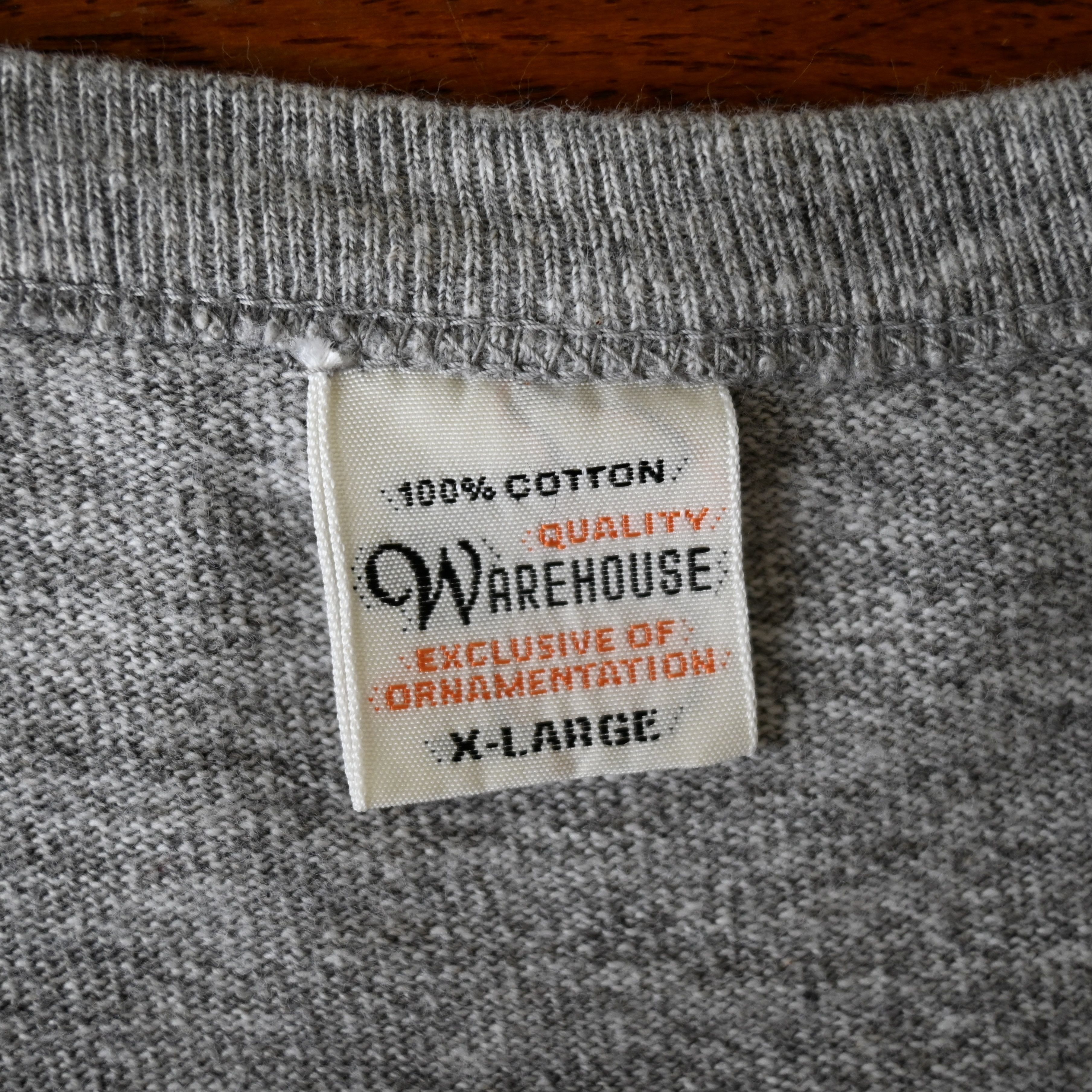 Warehouse Warehouse "shadow border" henley neck t-shirt made in Japan Size US XL / EU 56 / 4 - 12 Thumbnail
