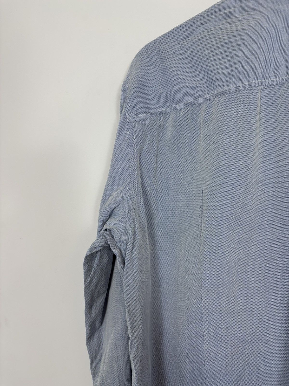 Dolce & Gabbana Dolce & Gabbana Men’s Light Blue Button Up Long Sleeve Shirt Size US L / EU 52-54 / 3 - 23 Thumbnail