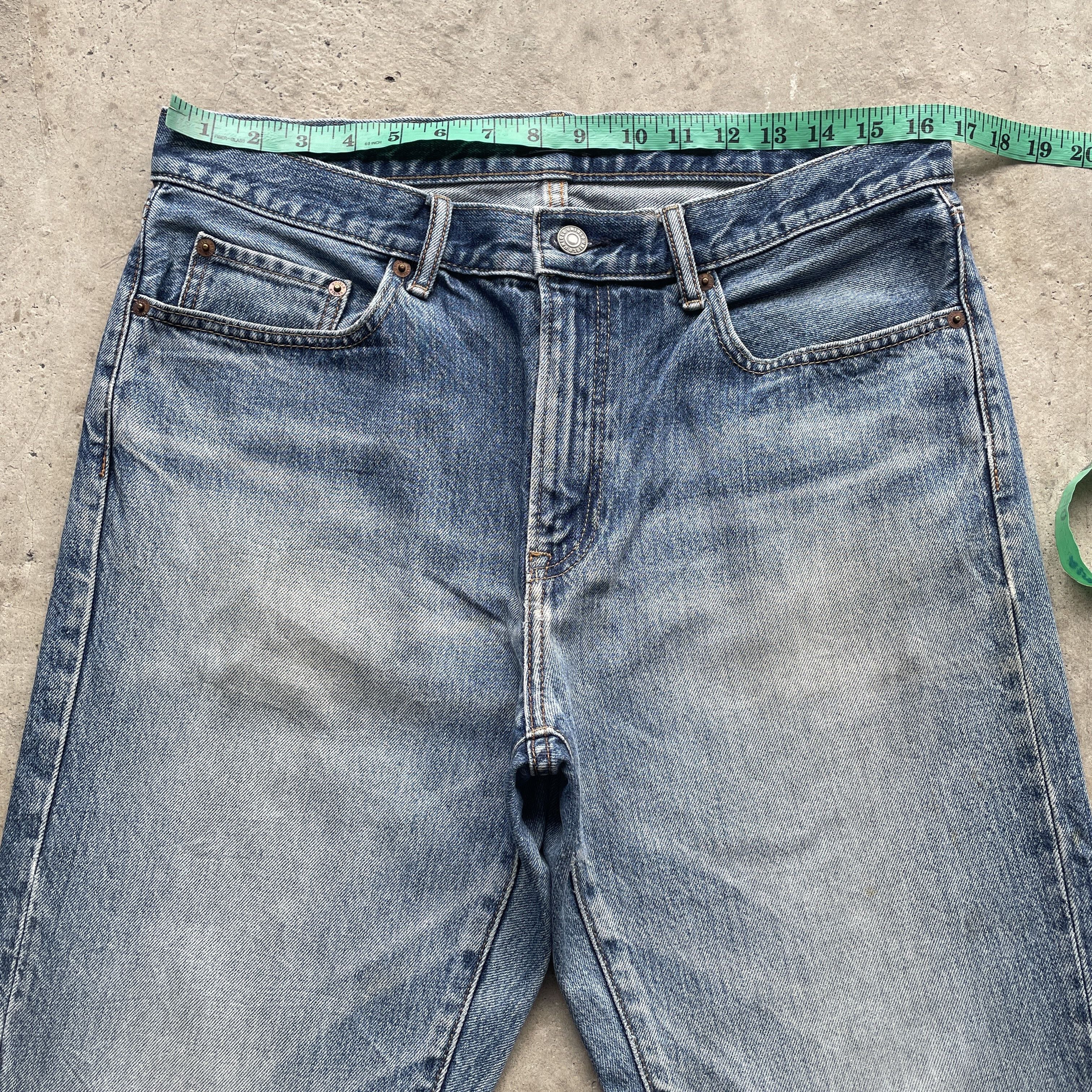 Japanese Brand VINTAGE JAPANESE FADED JEANS STONEWASH DISTRESSED PANTS W33 Size US 33 - 5 Thumbnail