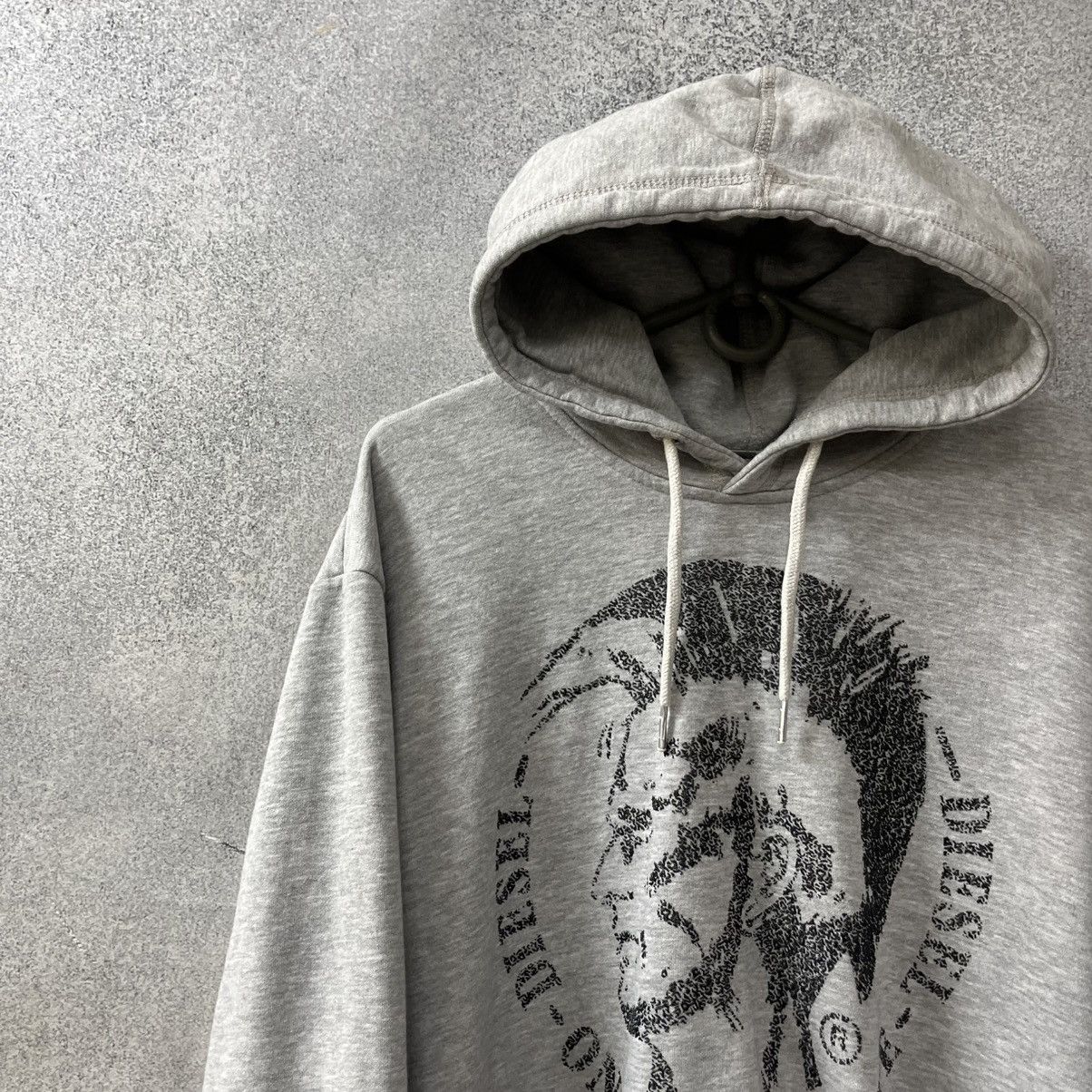 Diesel Vintage Diesel Hoodie Big Logo Men’s XL Size US XL / EU 56 / 4 - 3 Thumbnail