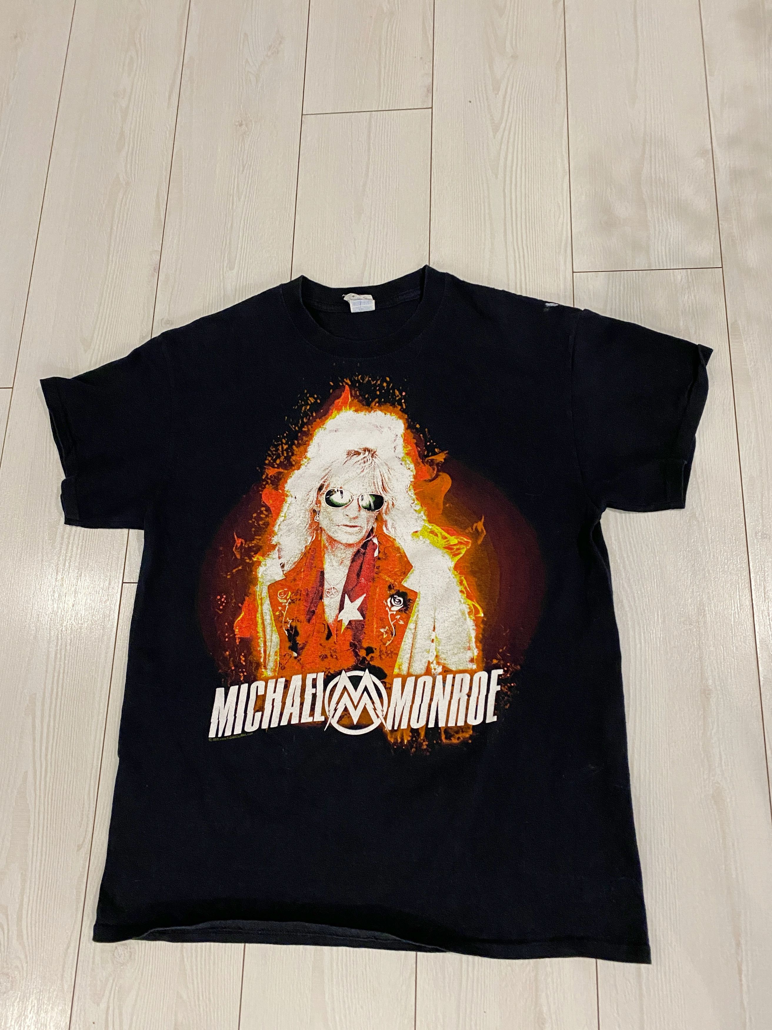 Vintage Michael Monroe Rock T-Shirt Band Tee vintage y2k 2015 size