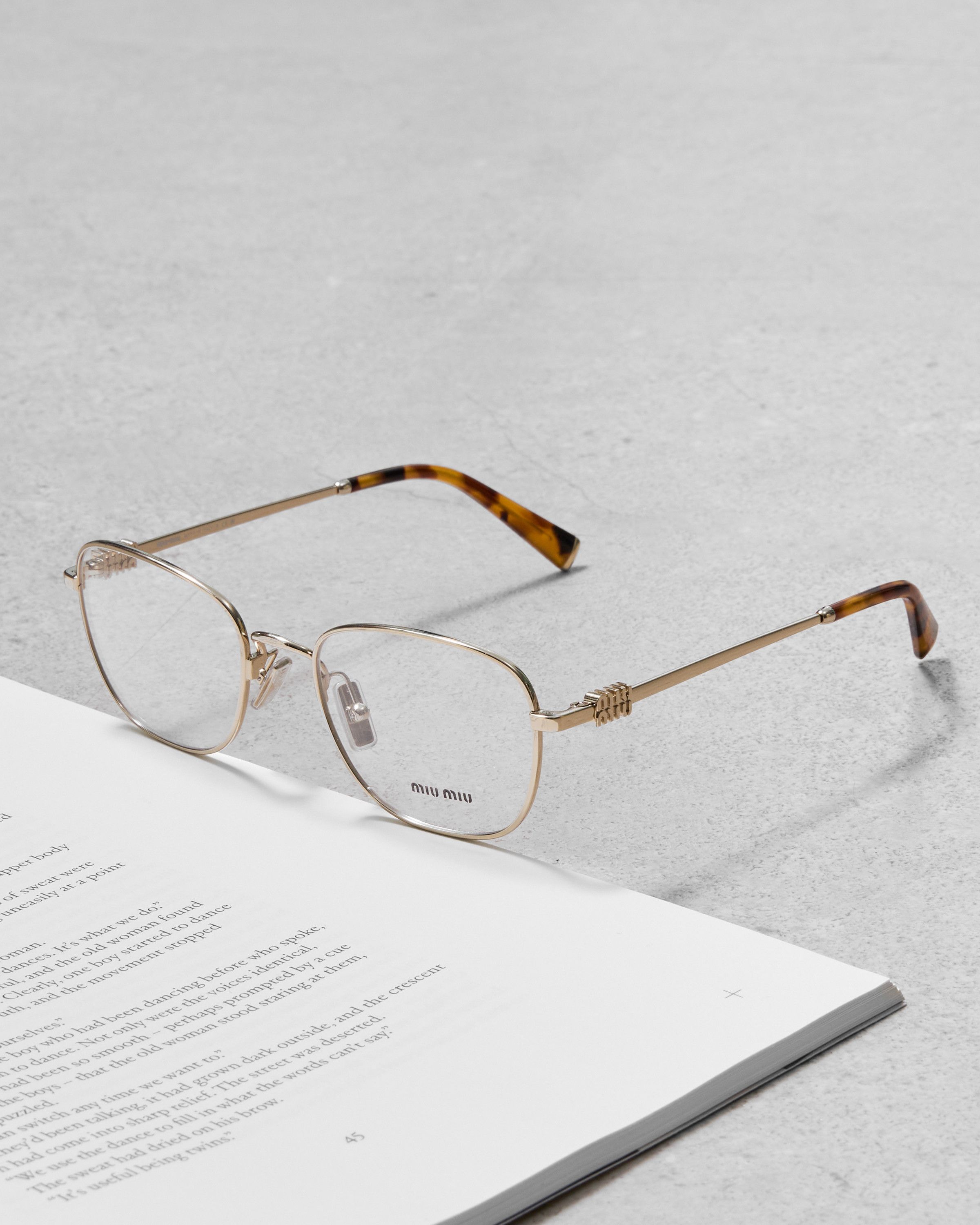 Miu Miu MIU MIU MU 50WV ZVN1O1 Glasses Size ONE SIZE - 1 Thumbnail