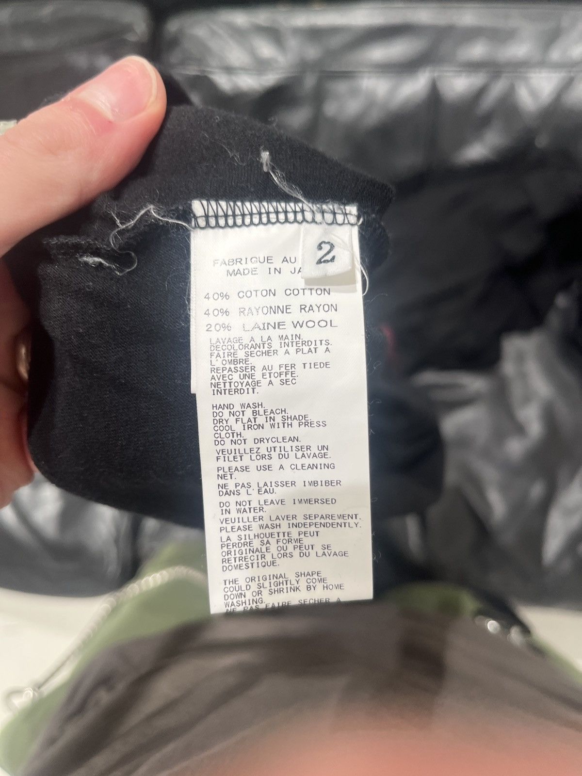 Yohji Yamamoto Yohji yamamoto longsleeve Size US M / EU 48-50 / 2 - 4 Thumbnail