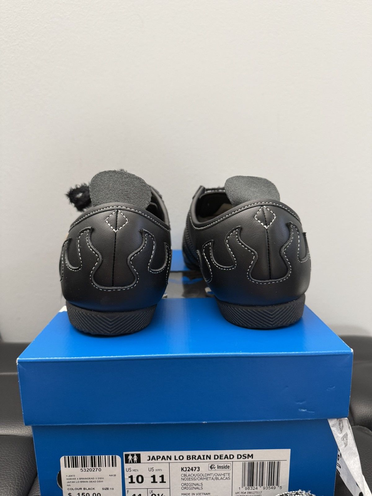 Adidas × Brain Dead Brain Dead x Dover Street Market Adidas Japan Lo Black Size US 10 / EU 43 - 5 Thumbnail