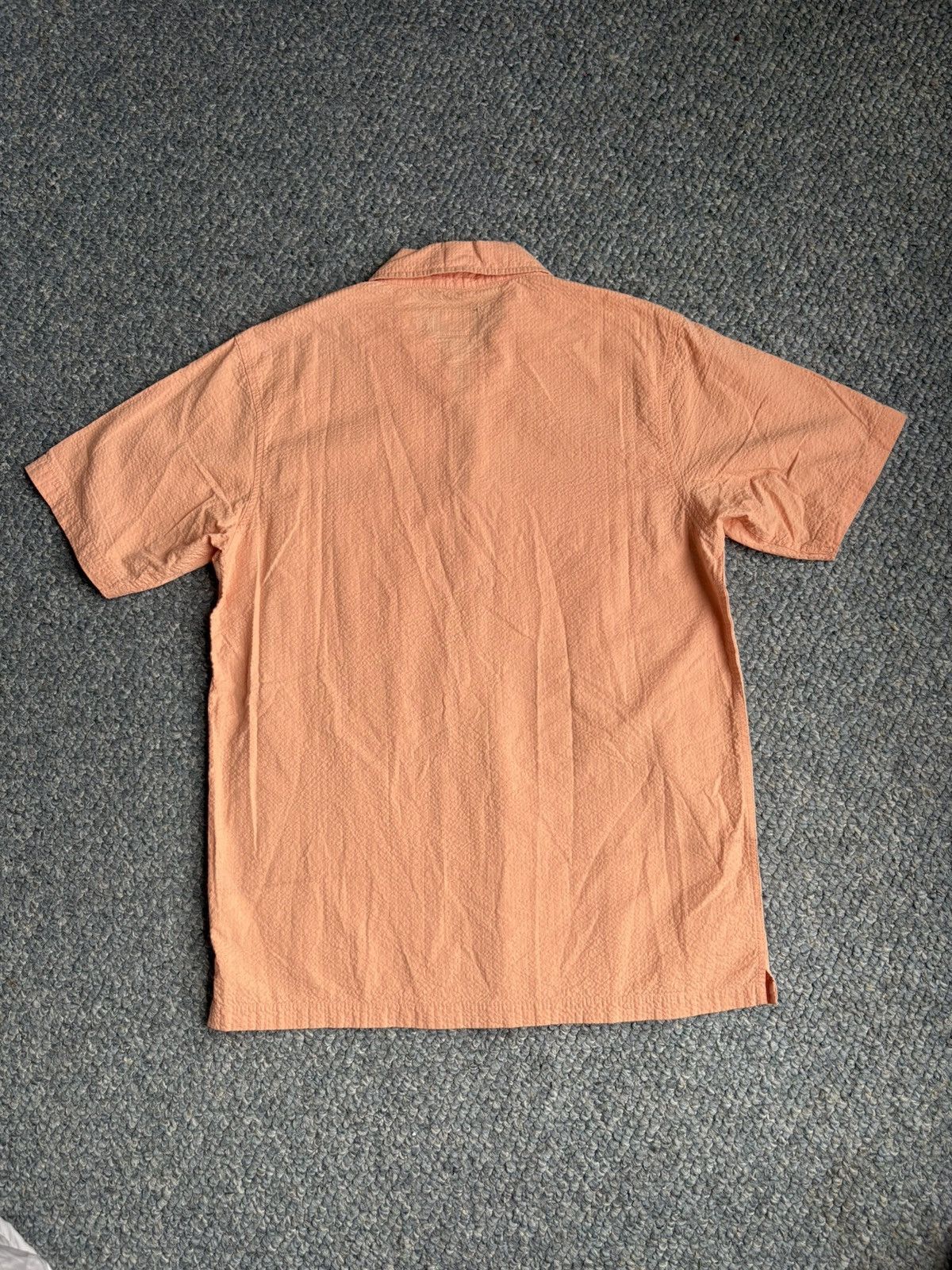 Stussy Stussy Half Zip Seersucker shirt Size US S / EU 44-46 / 1 - 2 Thumbnail