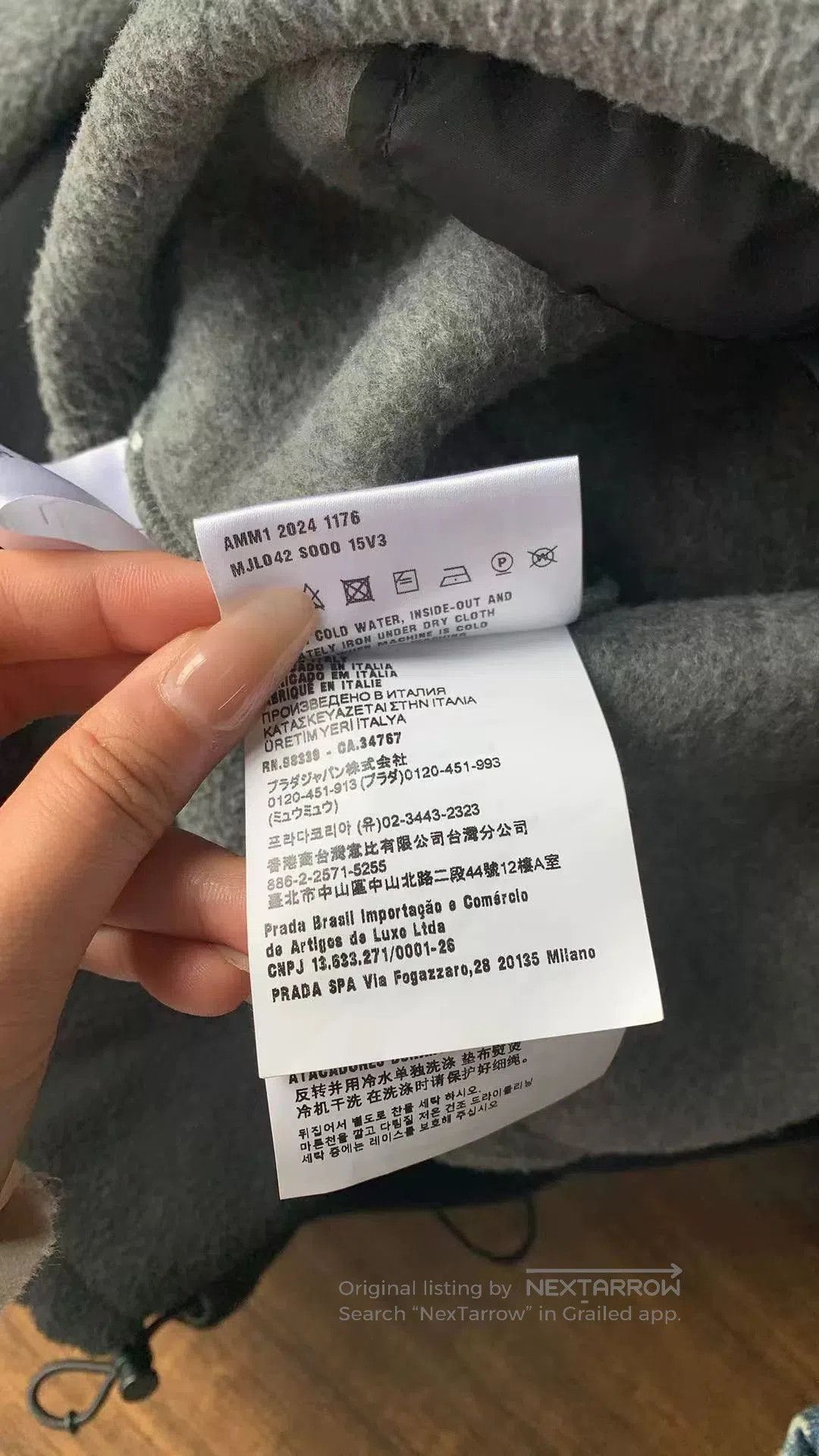 Miu Miu Miu Miu Gray Fleece Jacket XS. Size XS / US 0-2 / IT 36-38 - 5 Thumbnail