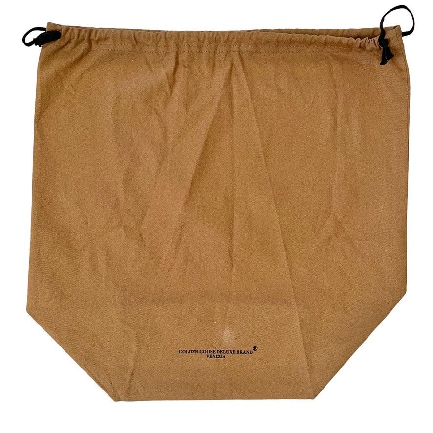 Golden Goose Golden Goose Embroidered Logo Brown Drawstring Dust Bag Size ONE SIZE - 2 Thumbnail