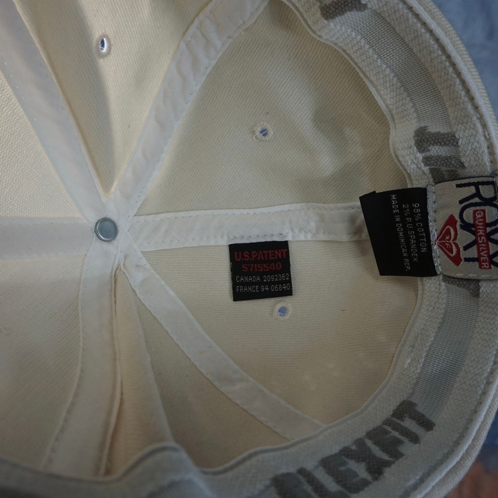 Quiksilver FLEXFIT - Vintage Y2K Quiksilver embroider 00 Roxy femme hat Size ONE SIZE - 6 Thumbnail