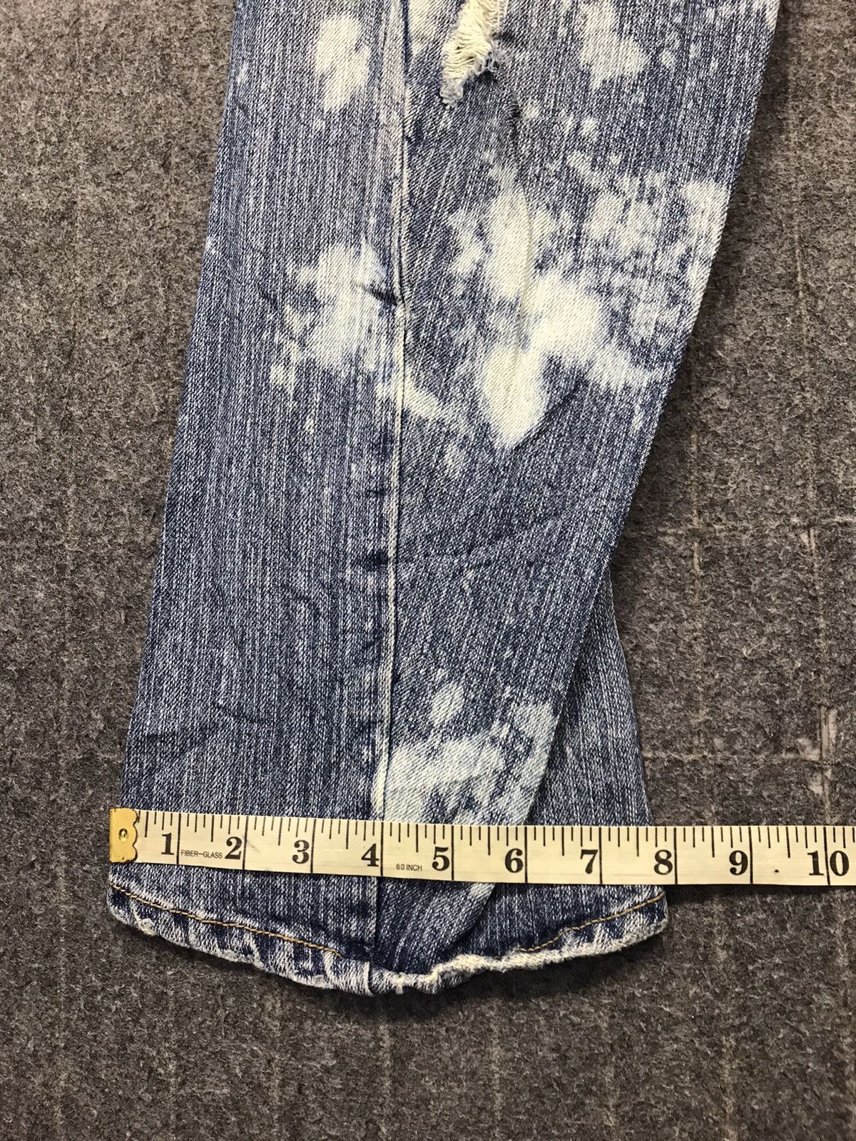 Japanese Brand Hype Kili Watch Cyber Punk Denim Jeans Size US 29 - 11 Thumbnail