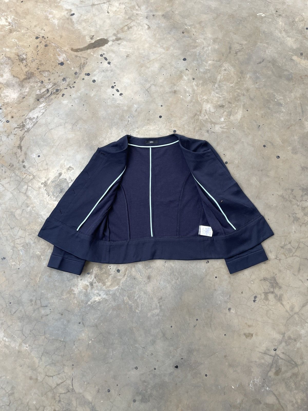 Designer × Japanese Brand INED Tops U Neck Blouse Buttoned Outer Size S / US 4 / IT 40 - 5 Thumbnail