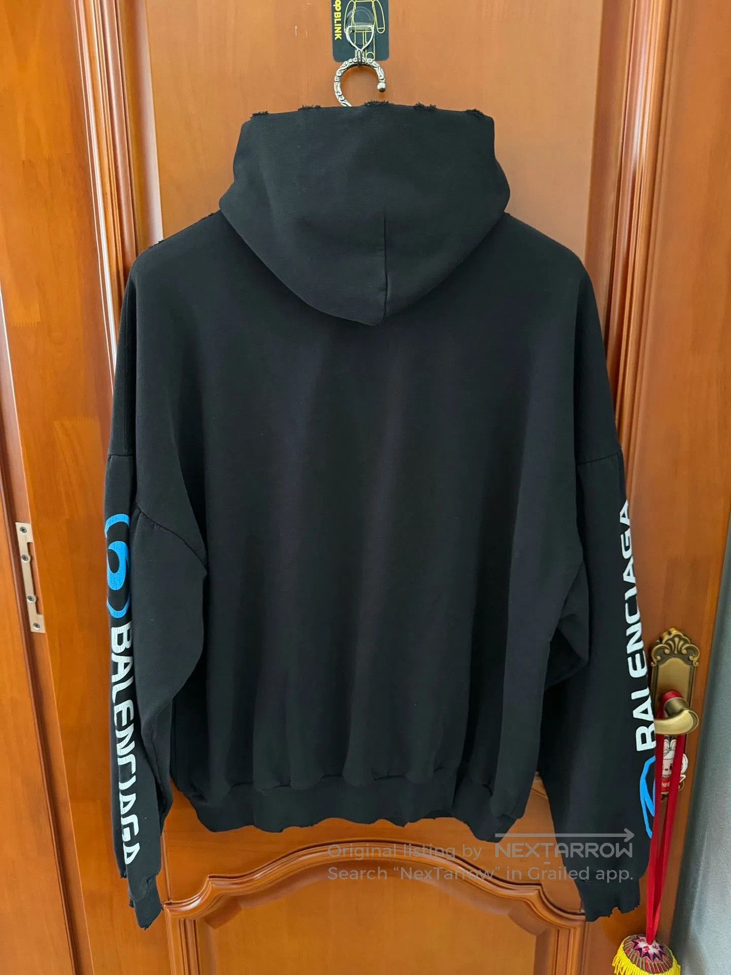 Balenciaga Balenciaga Hoodie with Surf Logo Design. Size US M / EU 48-50 / 2 - 2 Thumbnail