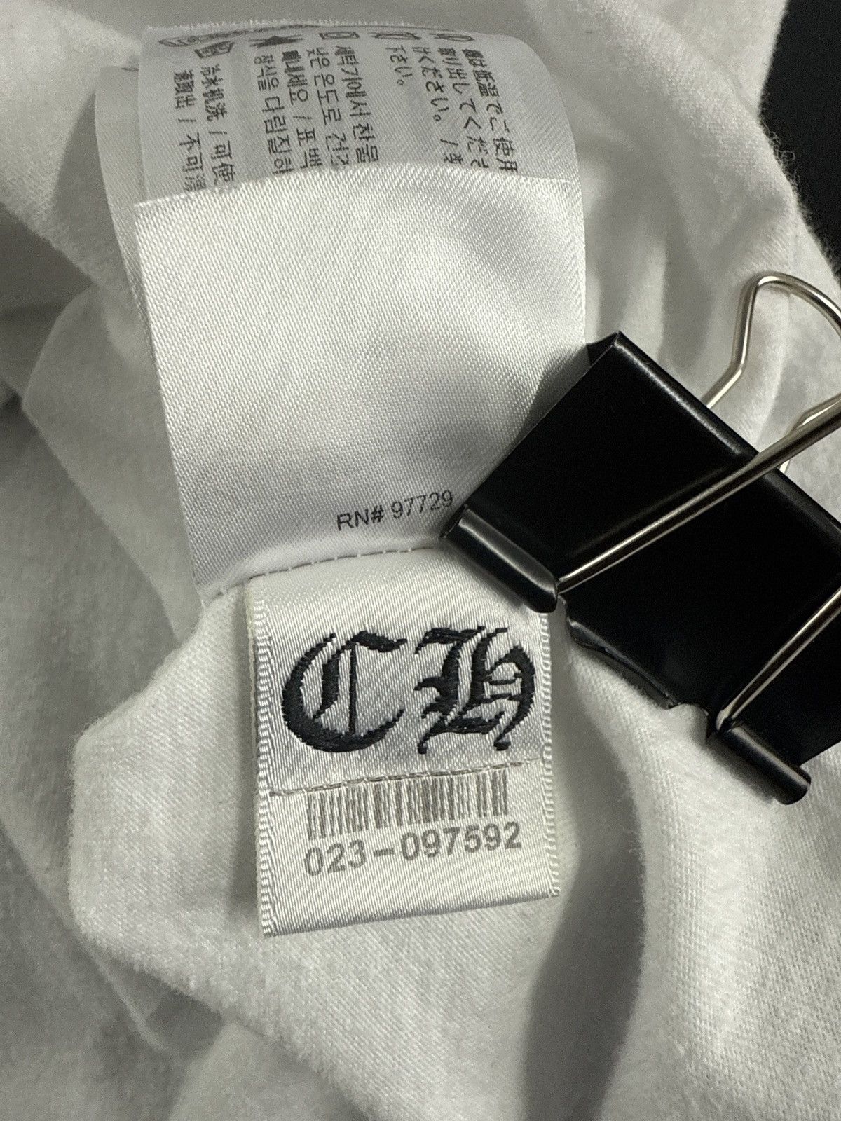 Chrome Hearts CHROME HEARTS HORSESHOE T SHIRT WHITE Size US S / EU 44-46 / 1 - 7 Thumbnail