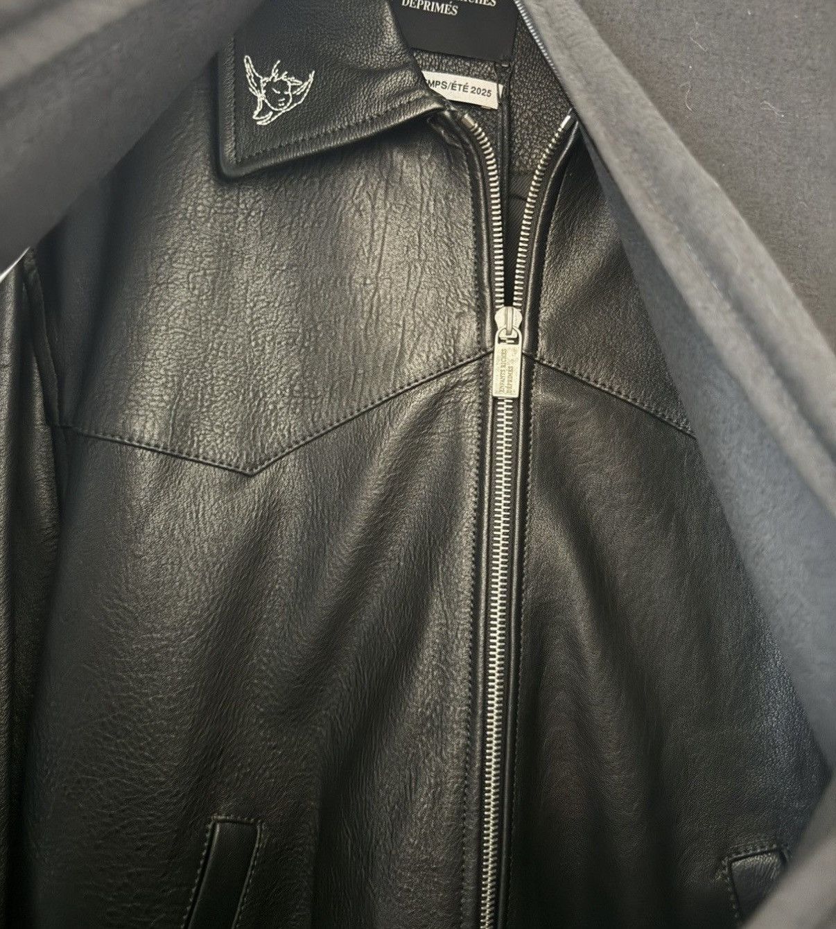 Enfants Riches Deprimes Enfants Riches Déprimés Leather Jacket Black XL Size US XL / EU 56 / 4 - 20 Thumbnail