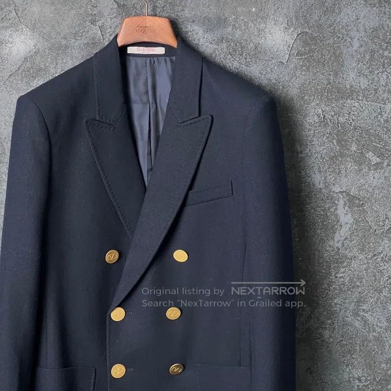 Valentino Valentino Double-breasted sheep wool suit Size S / US 4 / IT 40 - 3 Thumbnail