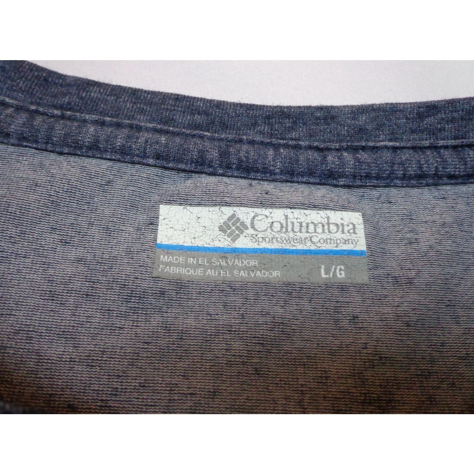 Vintage Columbia T-Shirt Blue L Mens Omni Wick Size L Size US L / EU 52-54 / 3 - 4 Thumbnail