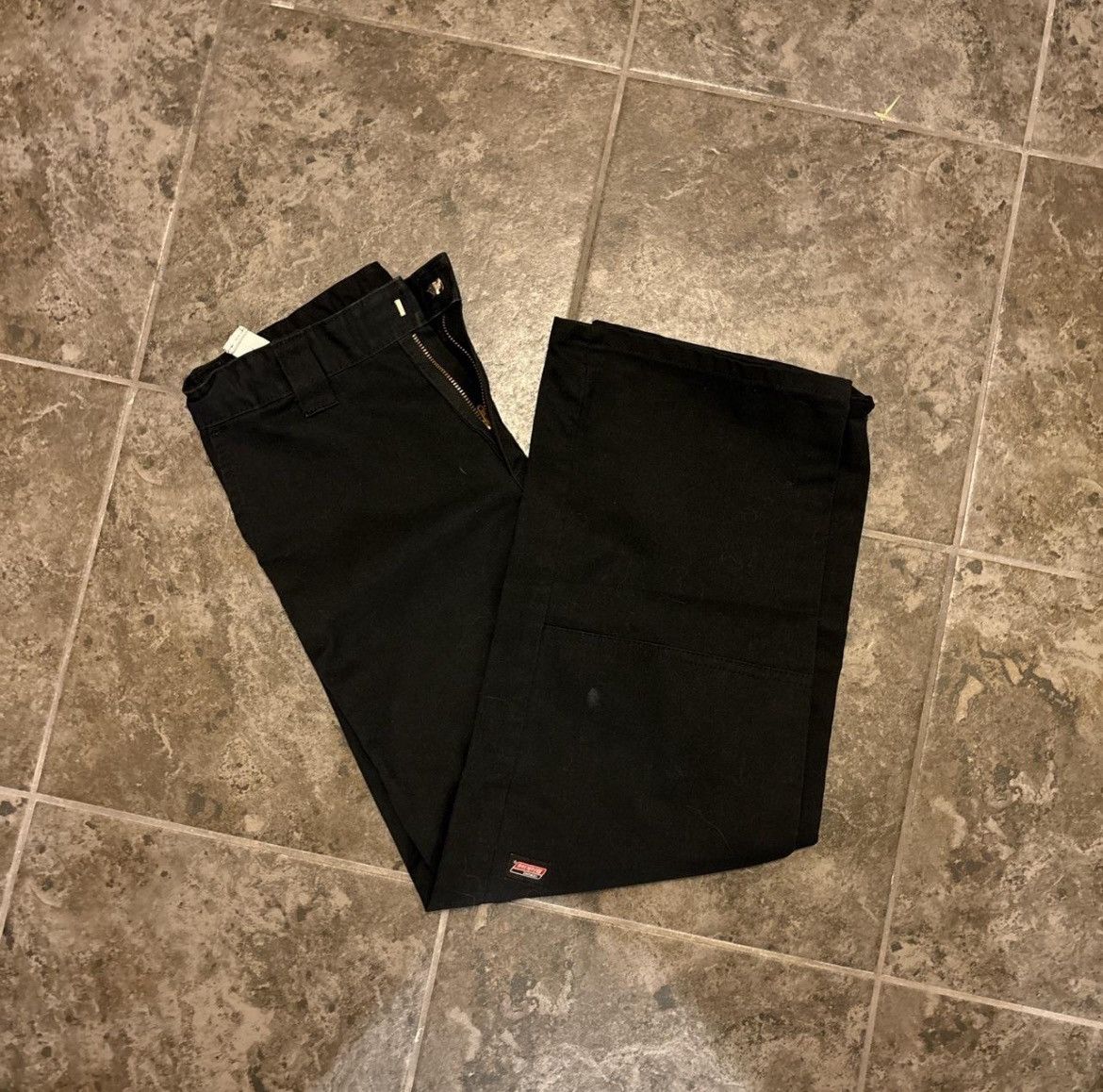 Dickies Black double knee dickies Size US 29 - 3 Thumbnail
