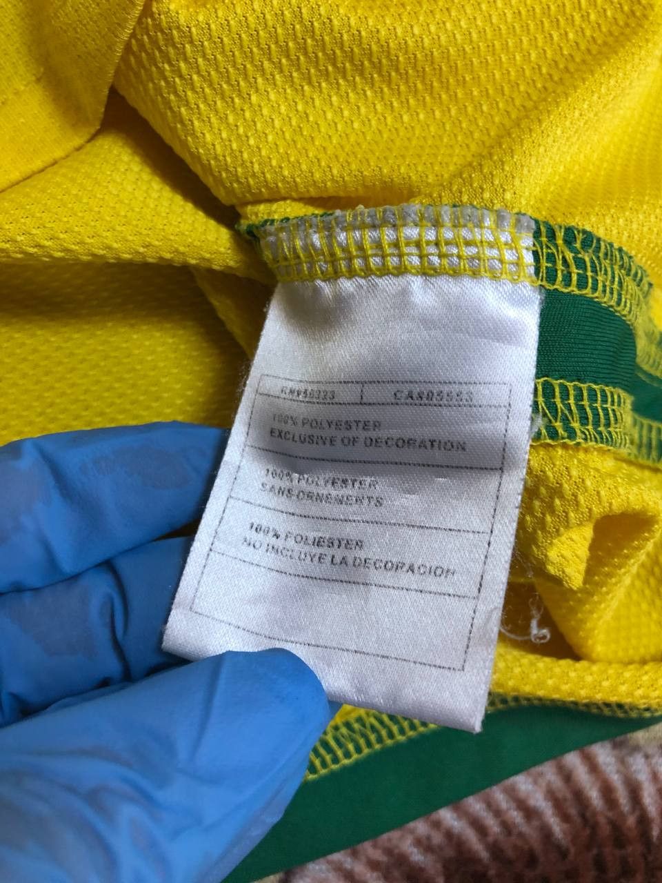 Nike Nike BRAZIL NIKE FOOTBALL SOCCER HOME JERSEY #21 Size US M / EU 48-50 / 2 - 4 Thumbnail