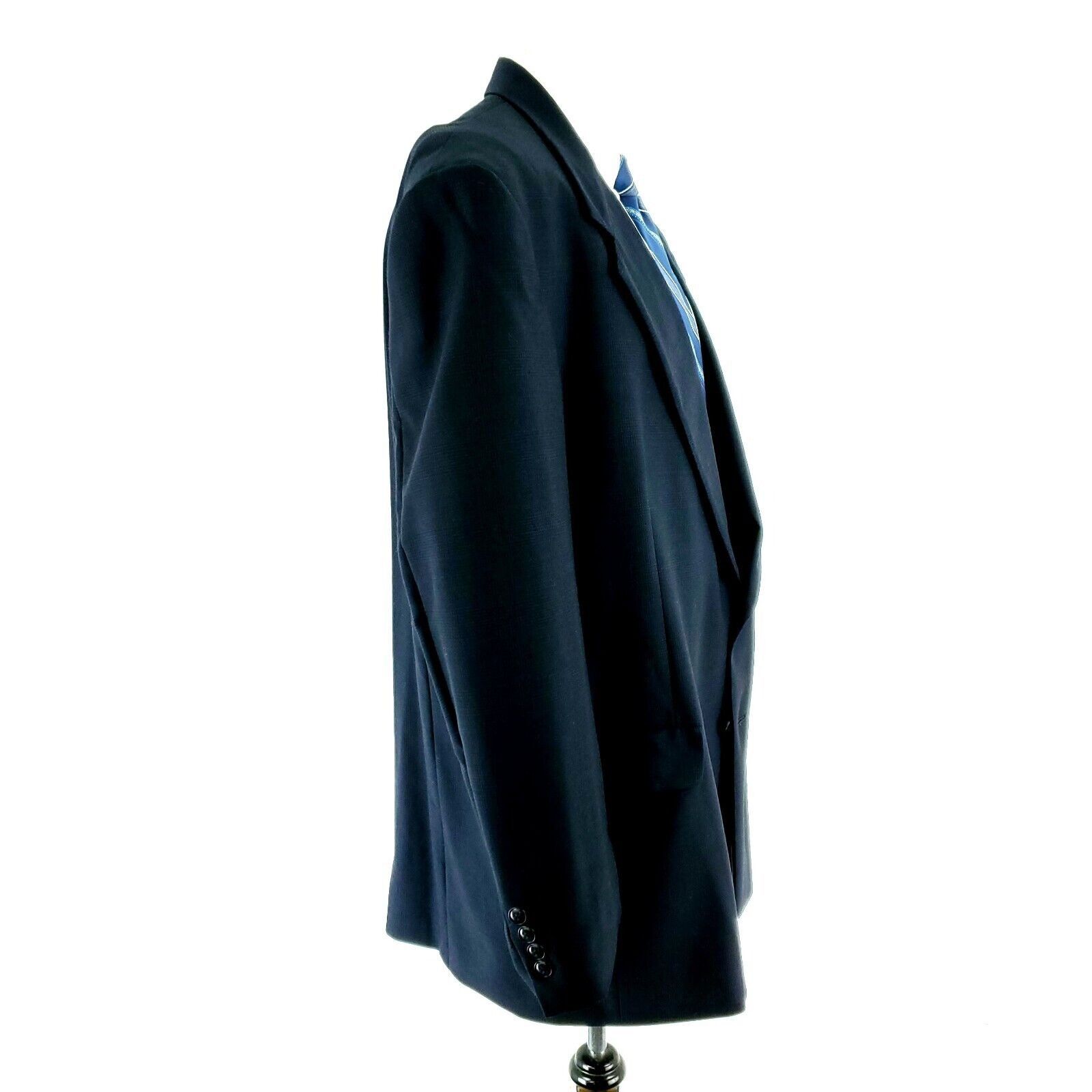 Hart Schaffner Marx Hart Schaffner Marx Soft Tailored Virgin Heavy Wool 2 Button Size 48L - 6 Thumbnail