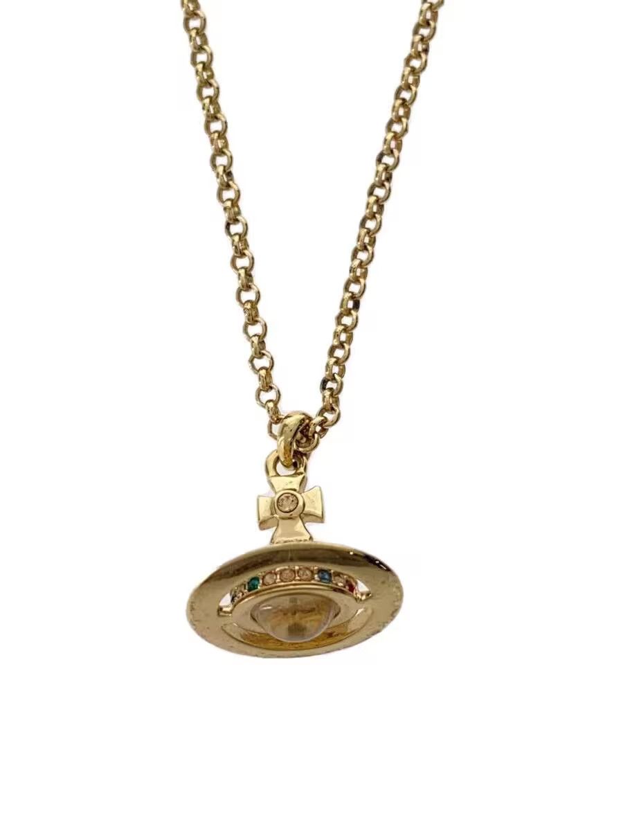 Vivienne Westwood 3D Crystal Orb Necklace Size ONE SIZE - 1 Thumbnail