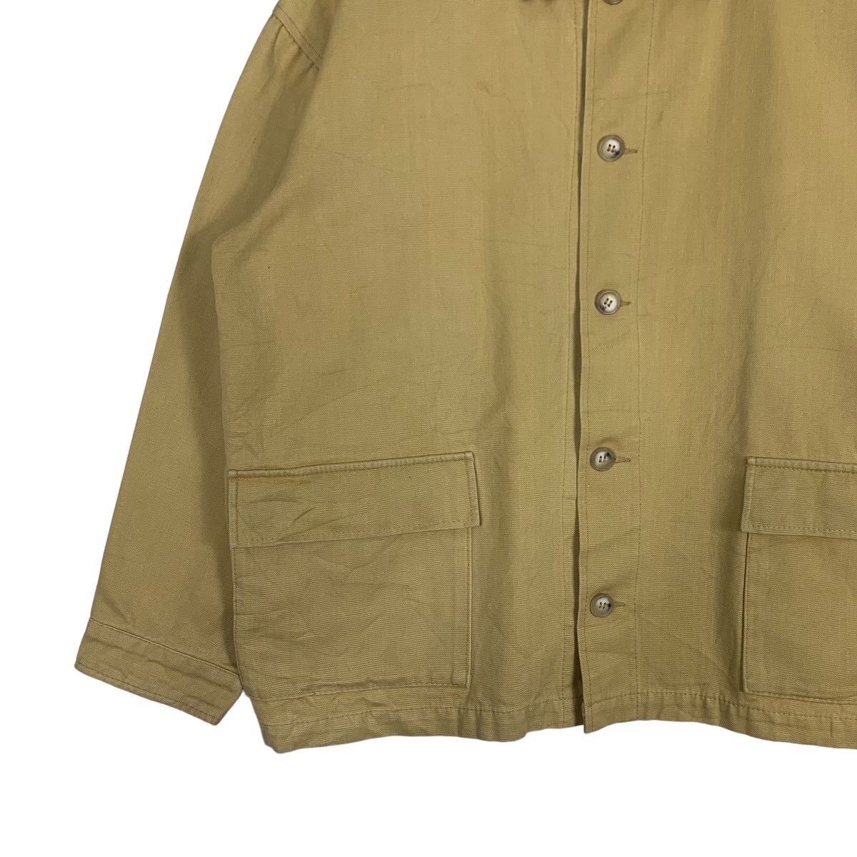 Canvas UTILITY CANVAS Made In Usa Casual Work Jacket #1068-C48 Size US L / EU 52-54 / 3 - 3 Thumbnail