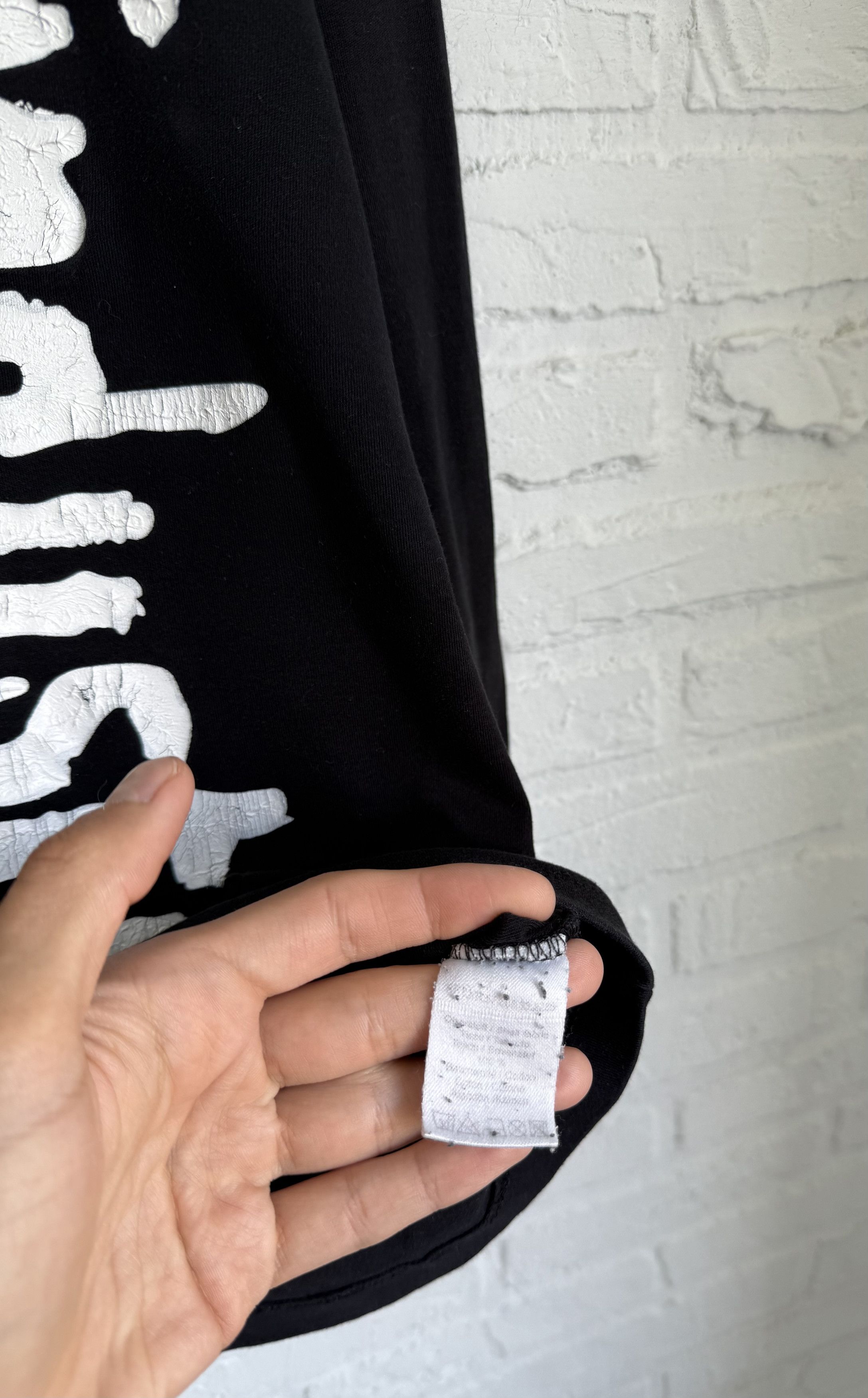 Diesel Vintage y2k Diesel hand painted logo long sleeve t-shirt Size US L / EU 52-54 / 3 - 6 Thumbnail