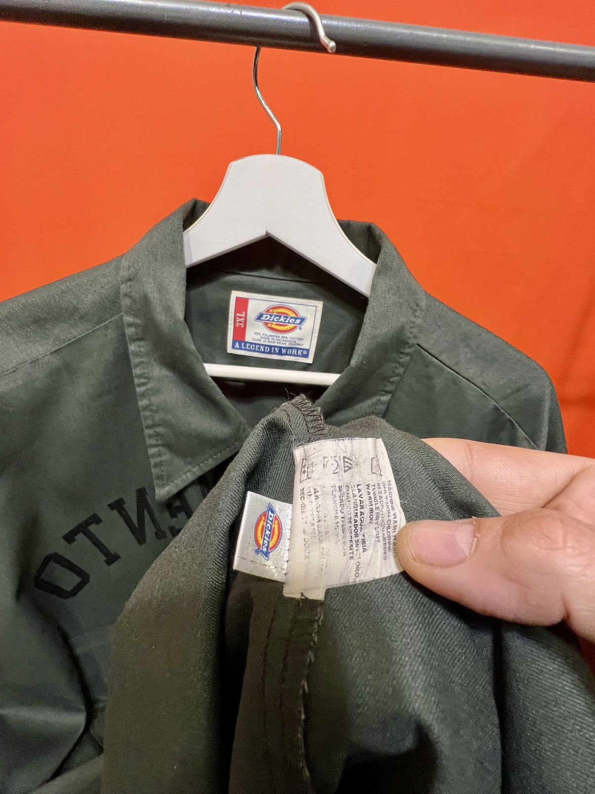Willy Chavarria WILLY CHAVARRIA big willy overshirt, 3xl dickies collab Size US XXL / EU 58 / 5 - 7 Thumbnail