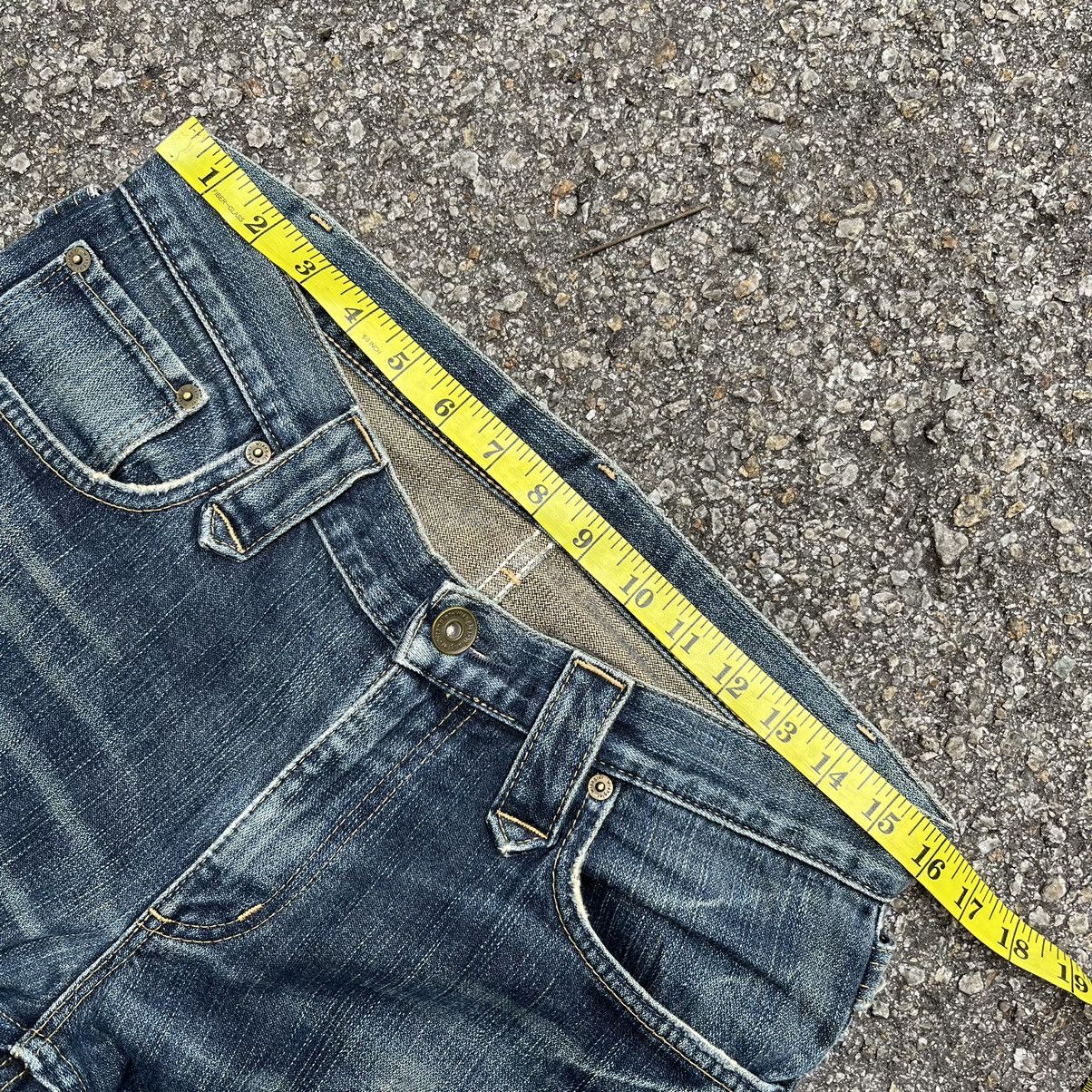 Edwin × Japanese Brand Flared Edwin Japan Jeans Boot Cut Faded Denim Size US 31 - 5 Thumbnail