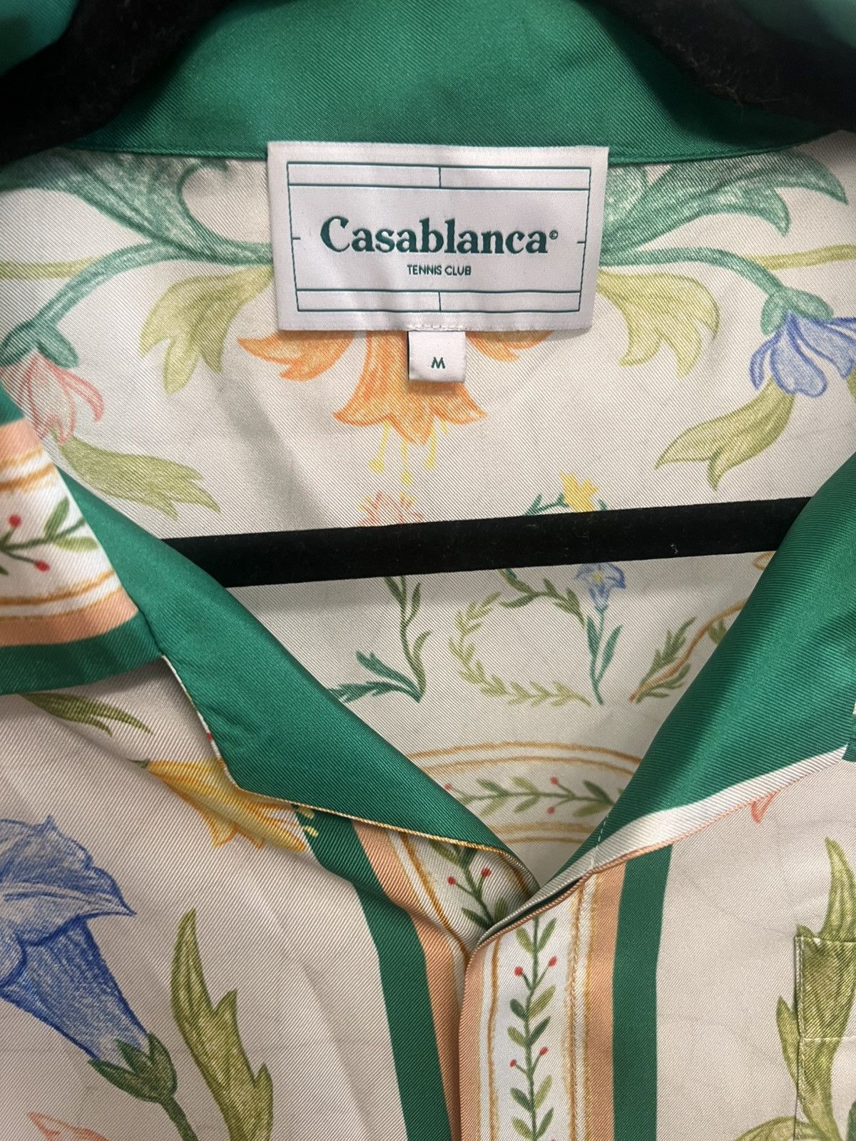 Casablanca Size M Casablanca 'L’Arche Fleurie' Shirt - Worn once Size US M / EU 48-50 / 2 - 4 Thumbnail