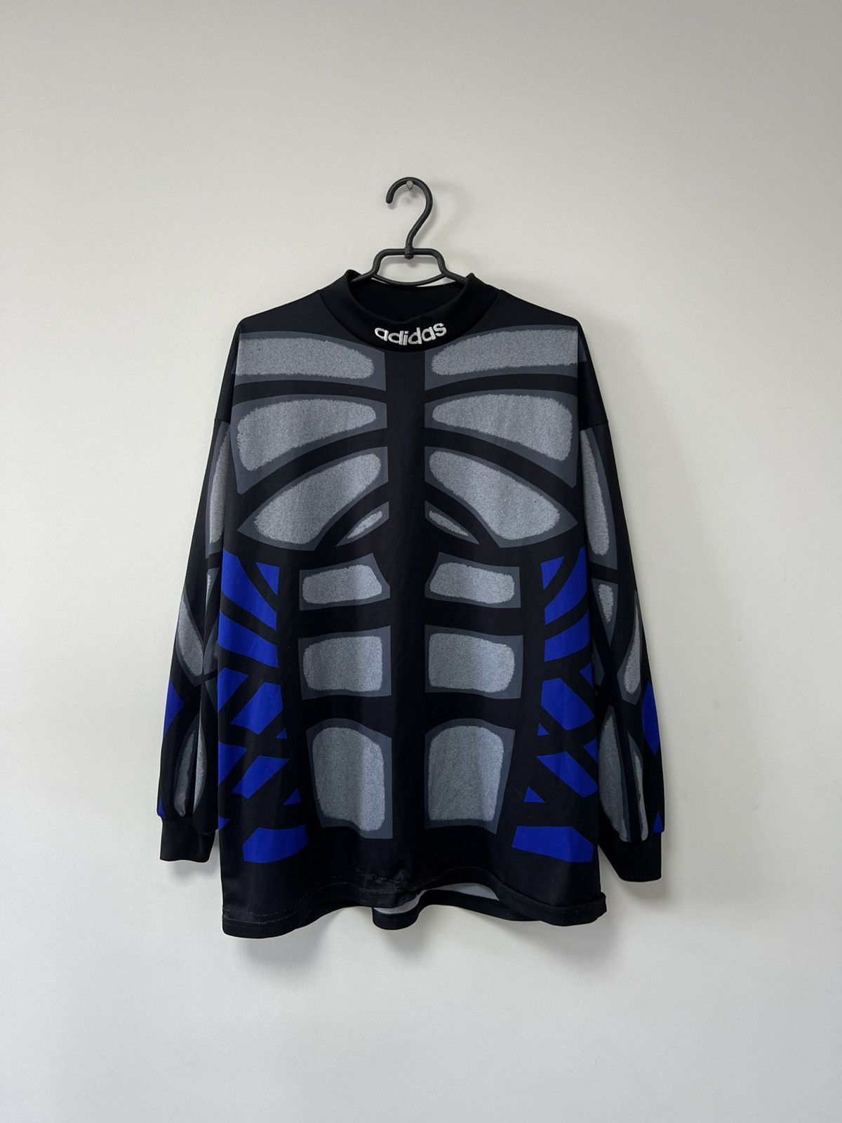 Adidas Vintage 90s Adidas Goalkeeper Template Football Shirt Jersey Size US XL / EU 56 / 4 - 4 Thumbnail