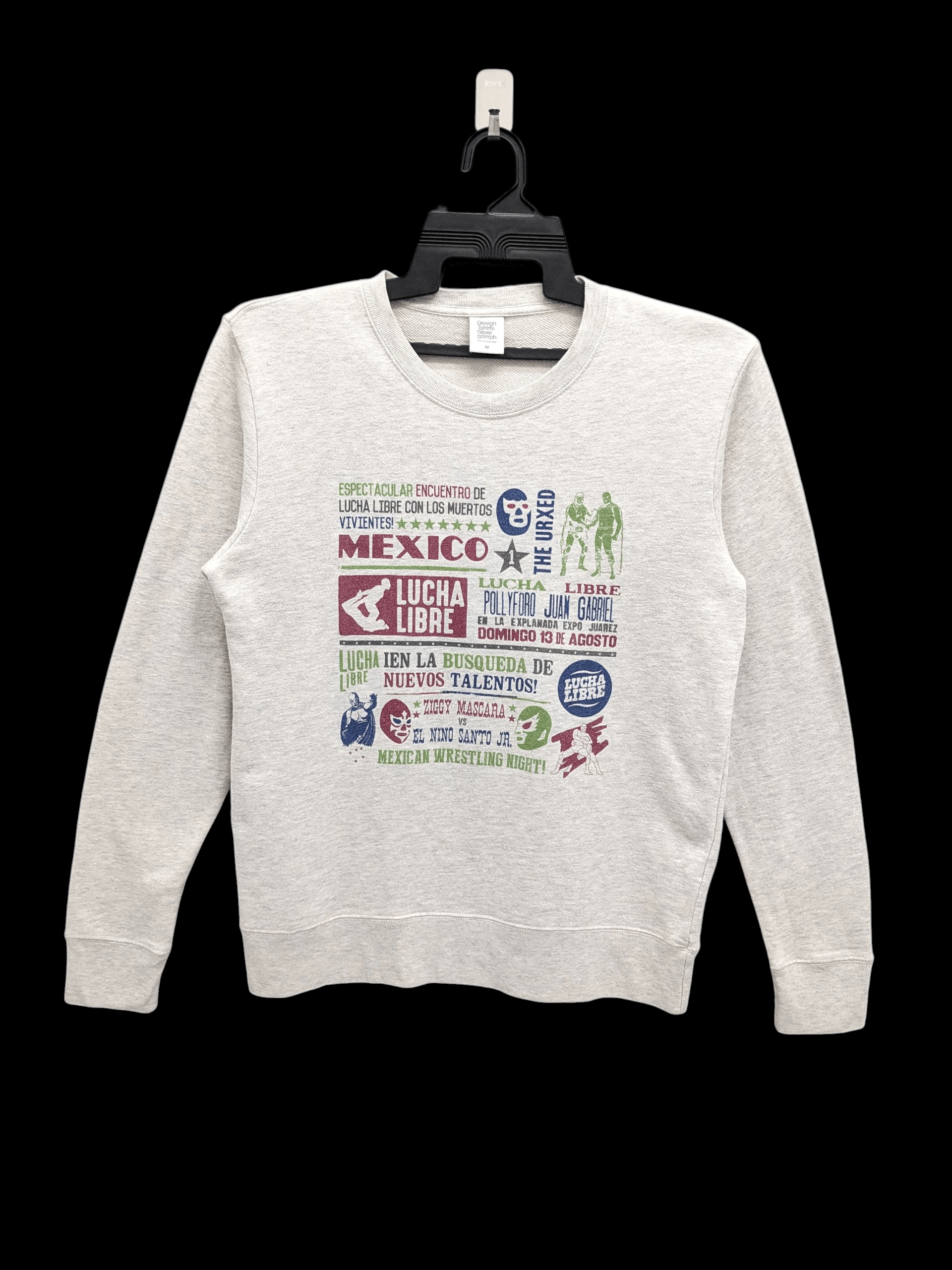 Japanese Brand Mexican Wrestling Night Lucha Libre Mexico Sweatshirt Size US M / EU 48-50 / 2 - 1 Thumbnail