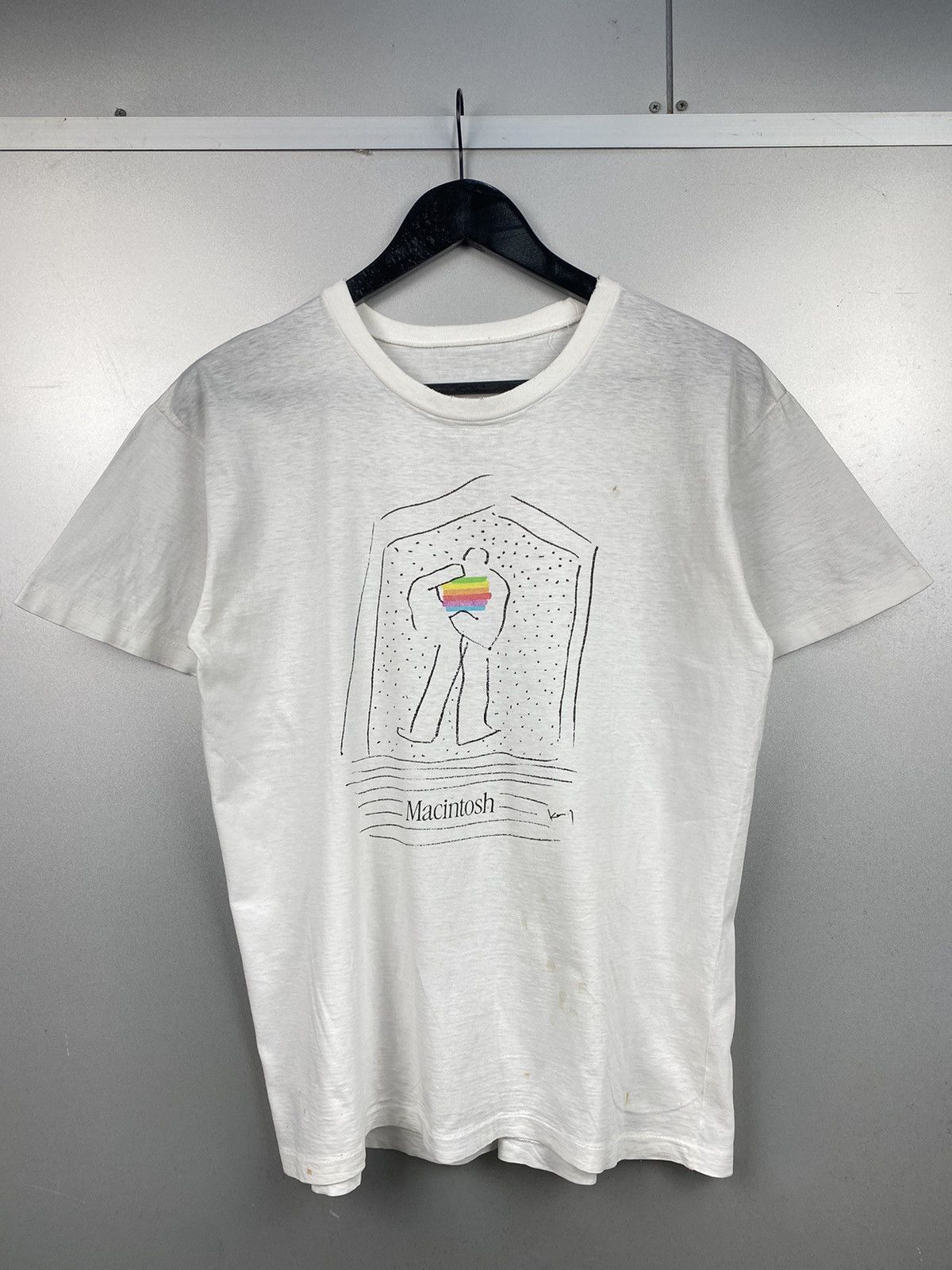 Apple × Vintage Vintage Apple Macintosh Japan Promo Shirt Size US S / EU 44-46 / 1 - 1 Thumbnail
