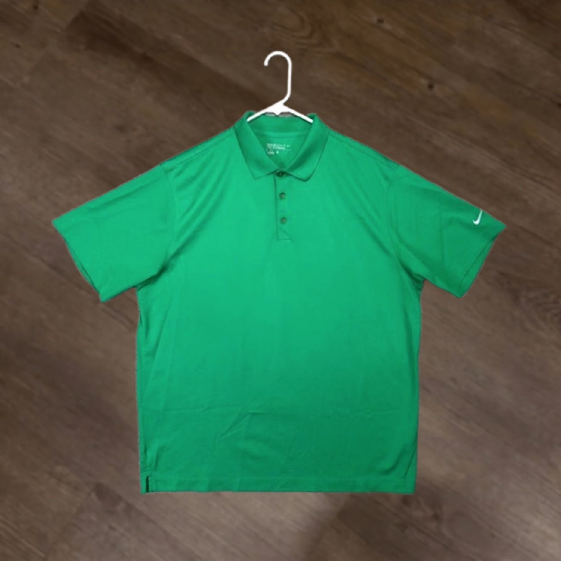 Nike Nike Golf Shirt Polo Dri-FIT Tour Performance Polo Rugby Athletic Mens XL Green Short Sleeve Athletic Mens Size US XL / EU 56 / 4 - 1 Thumbnail
