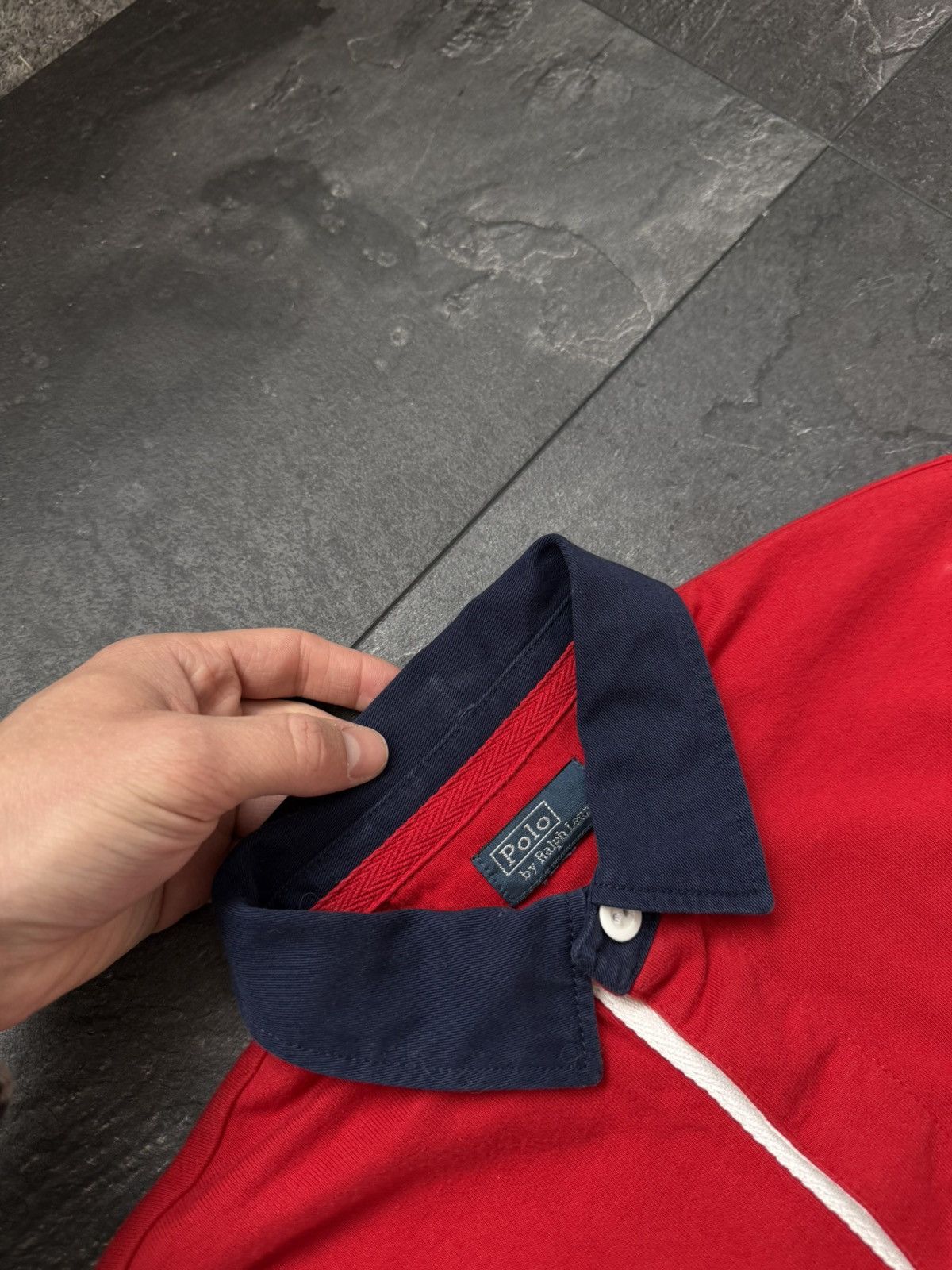 Polo Ralph Lauren × Vintage Vintage polo Ralph Lauren rugby long sleeve Size US XS / EU 42 / 0 - 5 Thumbnail