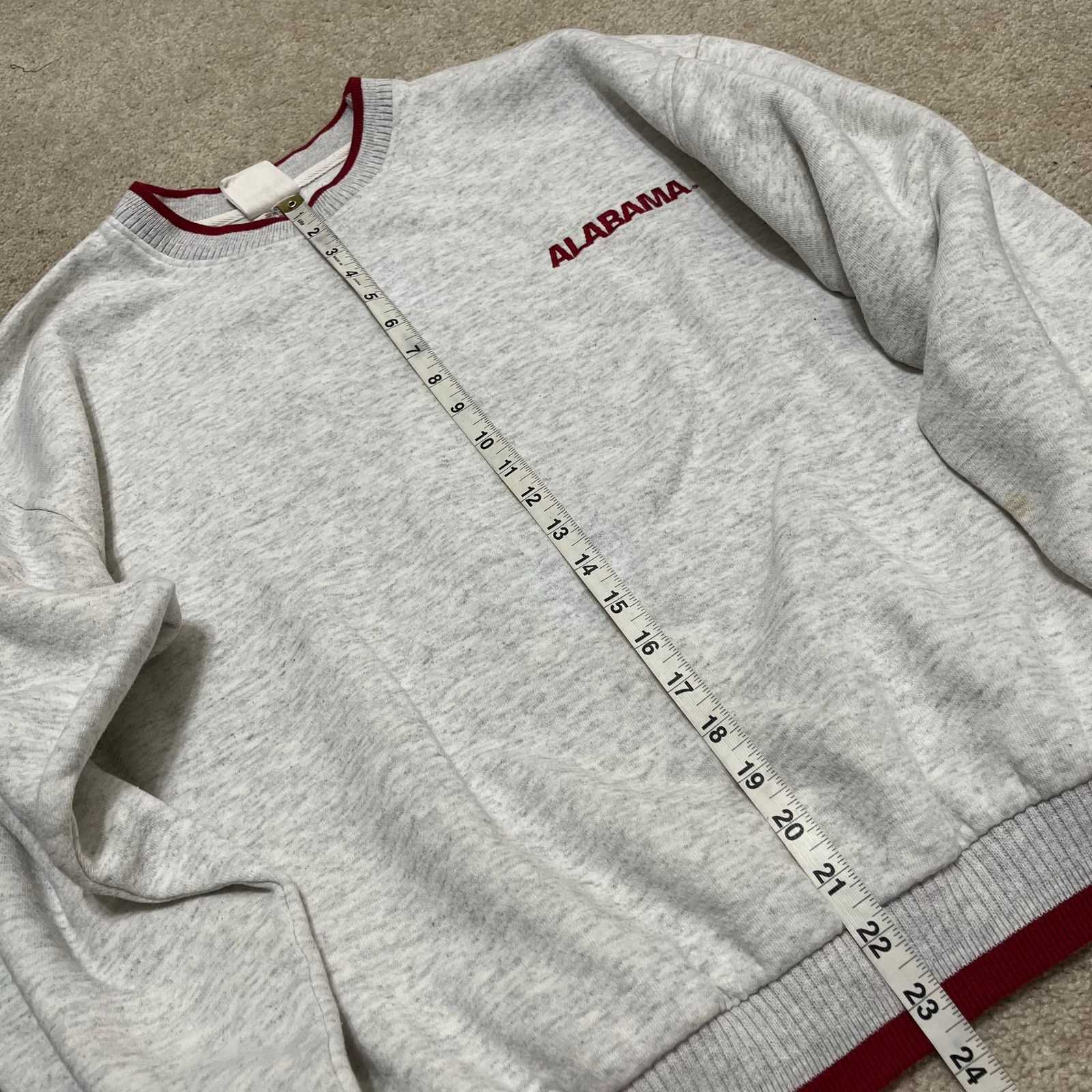 Other Vintage Alabama Crimson Tide Varsity Collar Grey Crewneck L Size US L / EU 52-54 / 3 - 5 Thumbnail