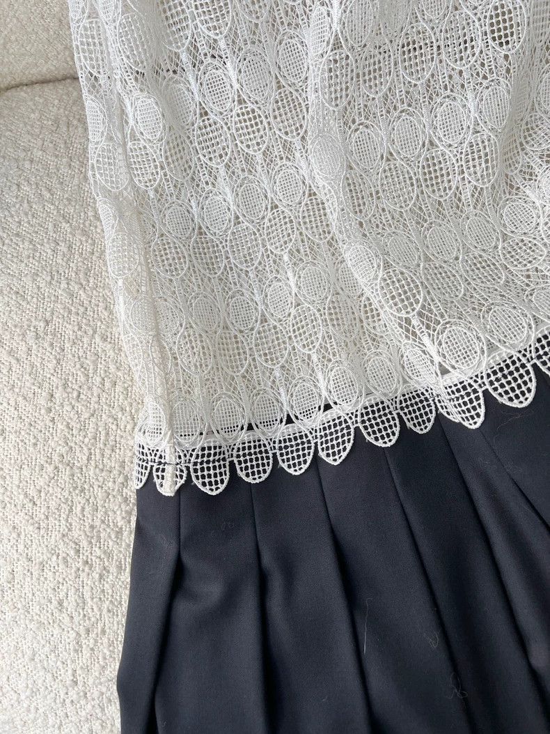 Thom Browne Thom Browne Lace sequined dress with perforated handle Size XS / US 0-2 / IT 36-38 - 3 Thumbnail