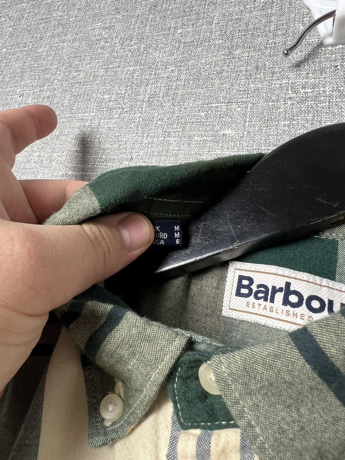 Barbour Barbour Checked Flannel Button Up Shirt Size US M / EU 48-50 / 2 - 7 Thumbnail