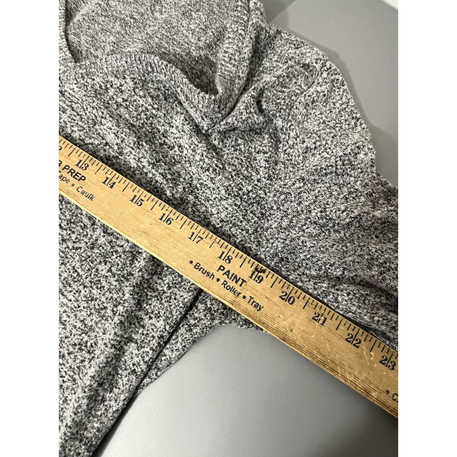 Lucky Brand Lucky Brand Sweater V-Neck Lightweight Gray M Womens Size M / US 6-8 / IT 42-44 - 4 Thumbnail