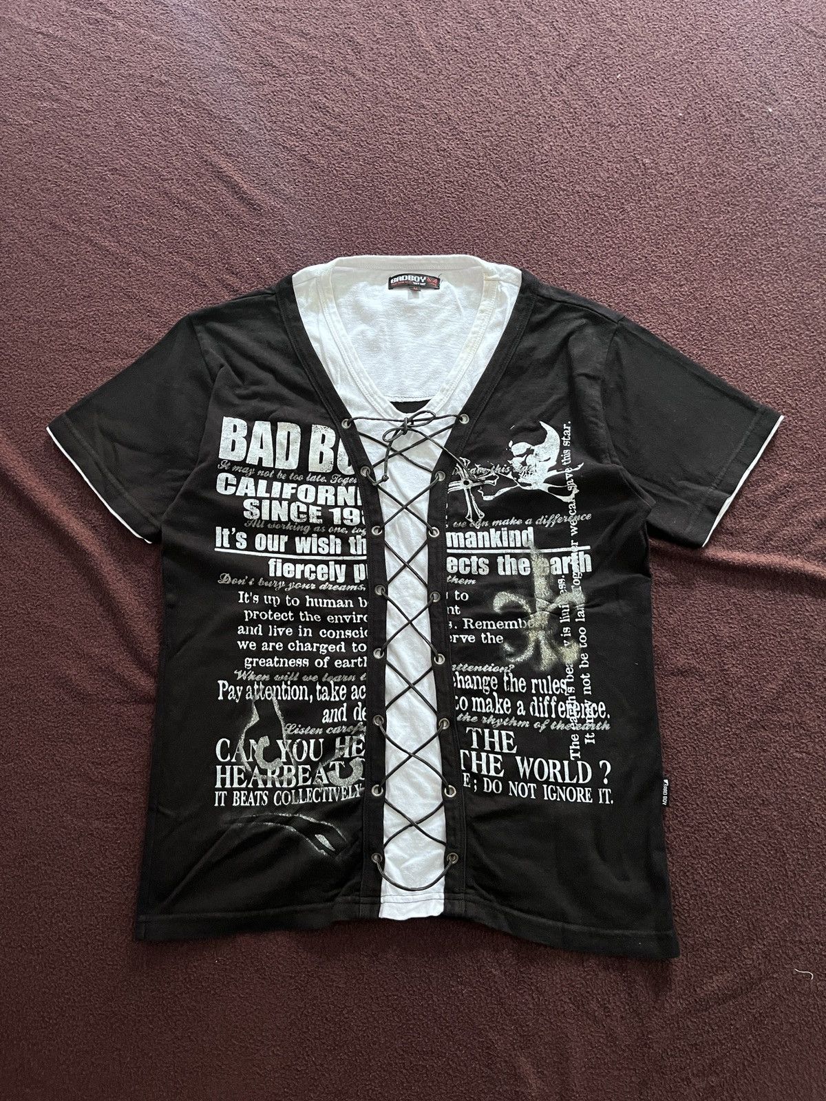Japanese Brand CRAZY BAD BOY DOUBLE LAYER GOTHIC Size US M / EU 48-50 / 2 - 1 Thumbnail