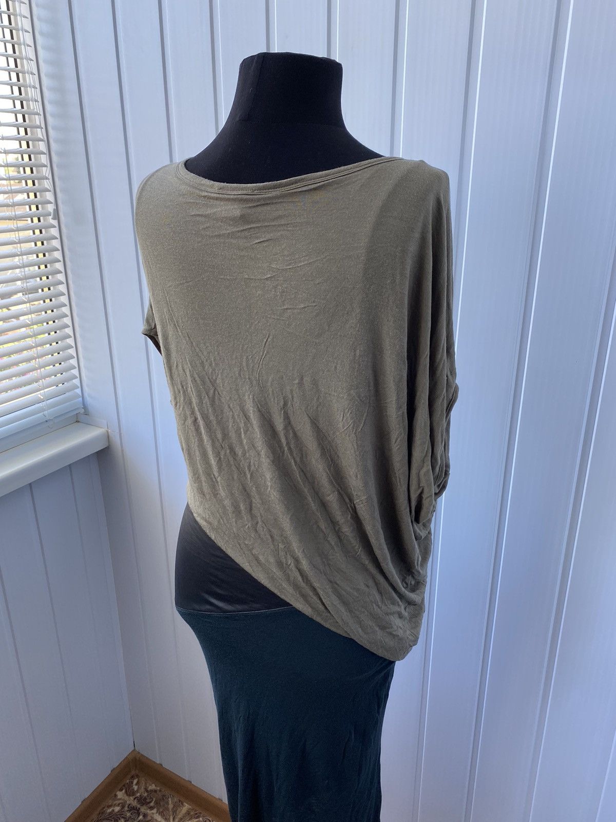 Helmut Lang Helmut Lang Asymmetrical Micro Modal Dress Size M Size M / US 6-8 / IT 42-44 - 10 Thumbnail