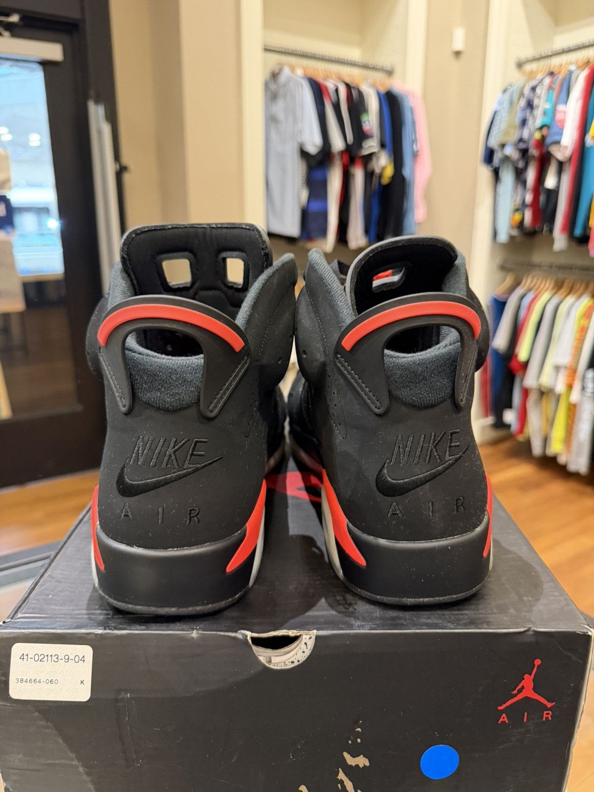 Jordan Brand Jordan 6 Retro ‘Black Infared(2019)’ Size US 14 / EU 47 - 6 Thumbnail