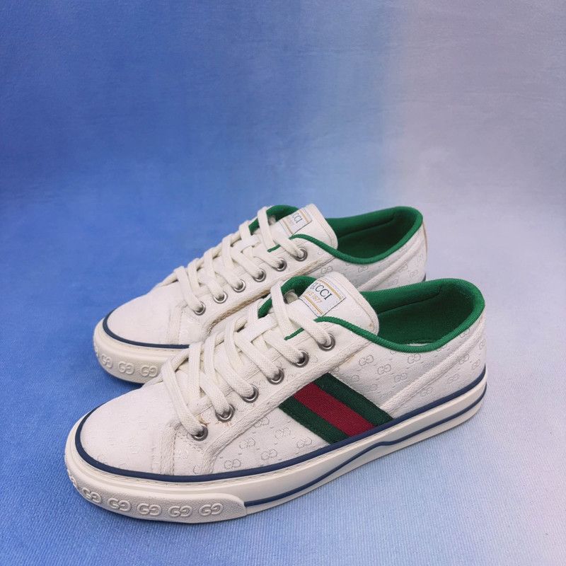 Gucci Gucci Tennis 1977 Retro Low-Top Sneakers 0079 Size US 6.5 / EU 39-40 - 1 Thumbnail