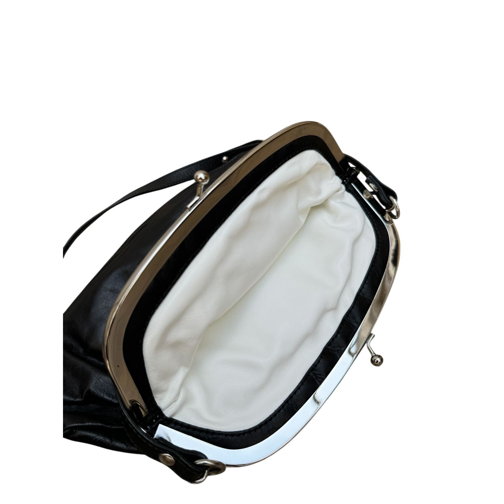 Maison Margiela Black Leather Upside Down Handbag Size ONE SIZE - 6 Thumbnail