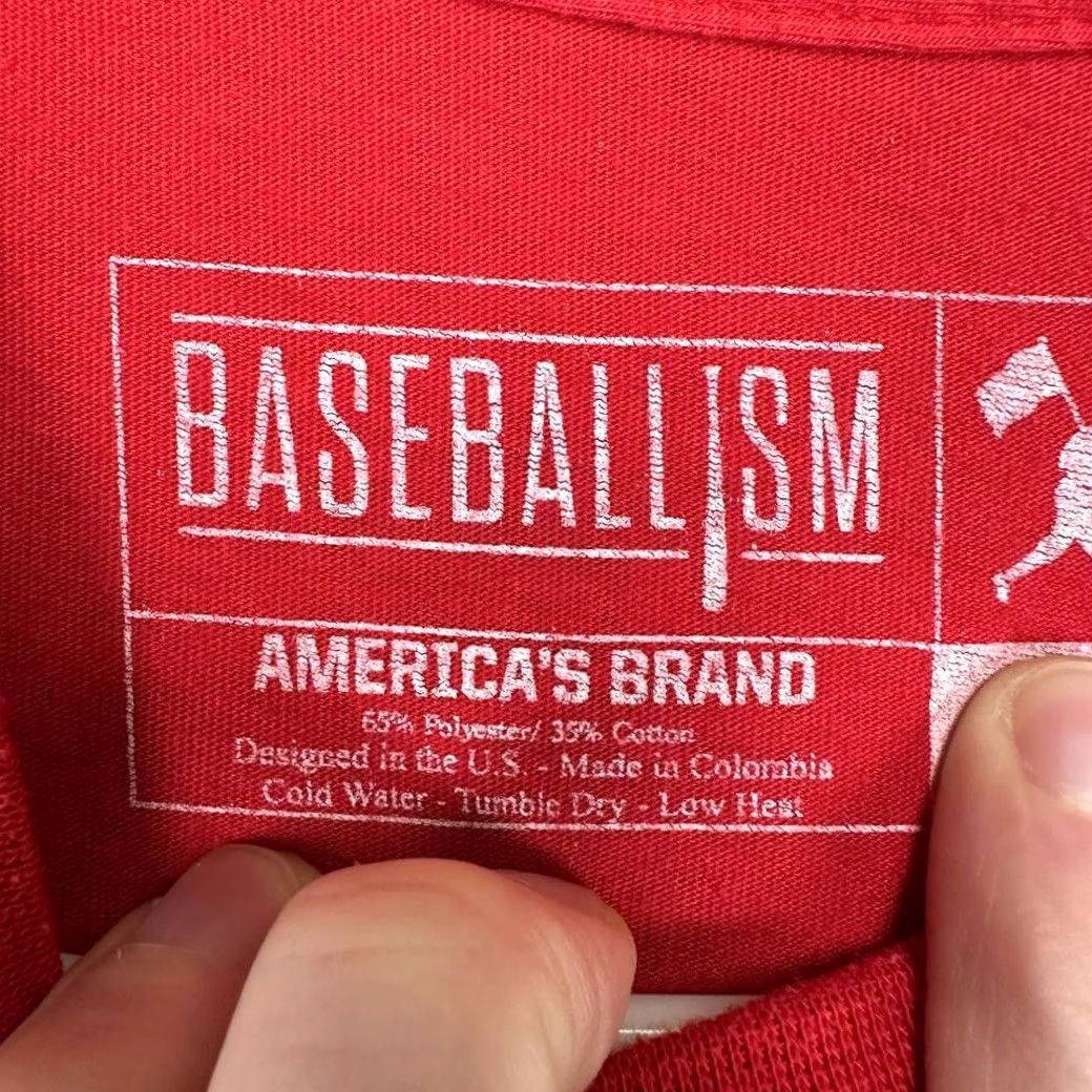 Vintage Baseballism Cincinnati Reds Field Of Dreams T-Shirt Mens Small Red Crewneck Tee Baseballism Shirt Men Small Red Vintage? No Size US S / EU 44-46 / 1 - 4 Thumbnail