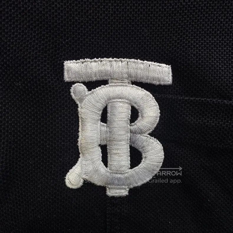 Burberry Burberry Black Polo Shirt with Logo. Size US XS / EU 42 / 0 - 4 Thumbnail