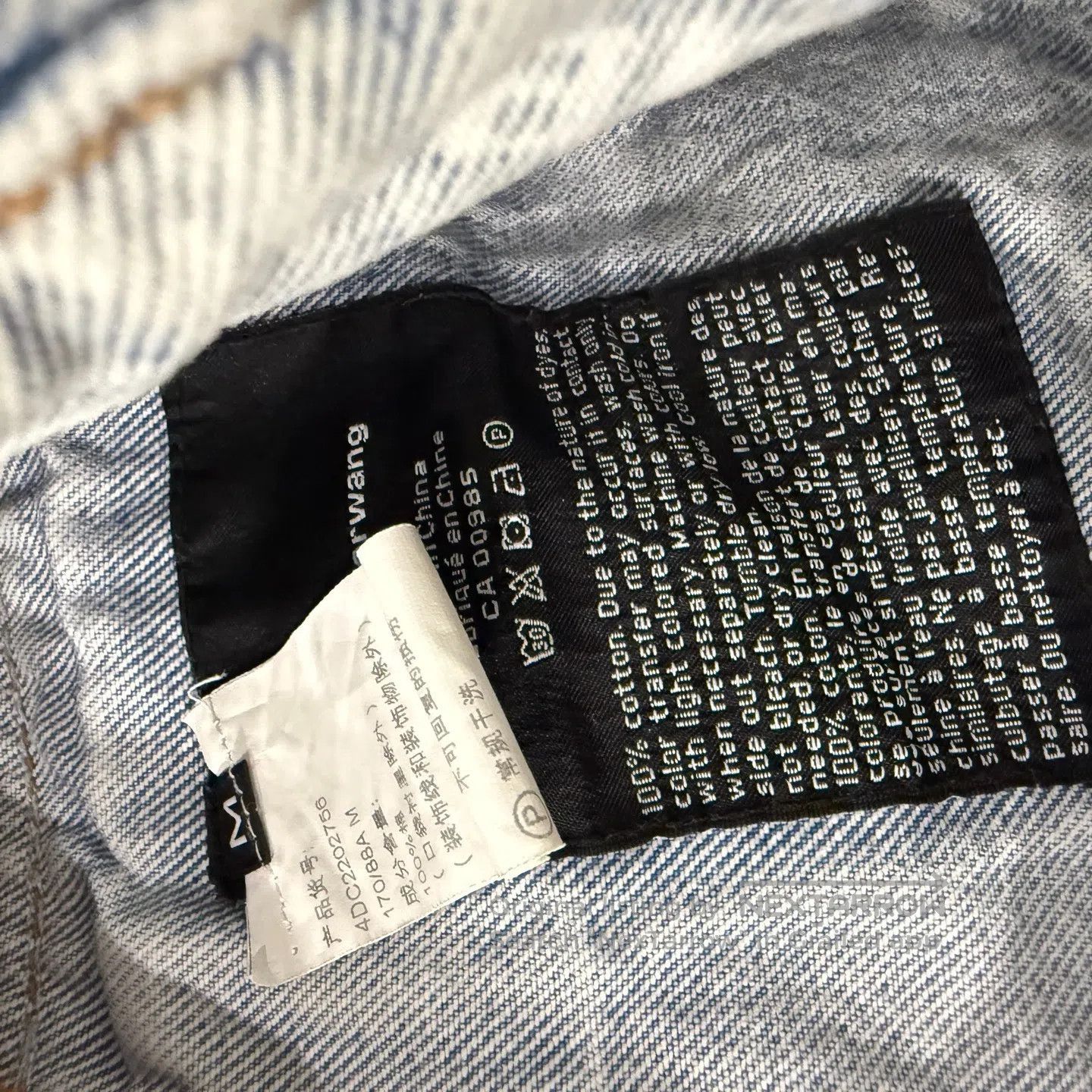 Alexander Wang Alexander Wang Burst Print Denim Jacket| Size US M / EU 48-50 / 2 - 5 Thumbnail