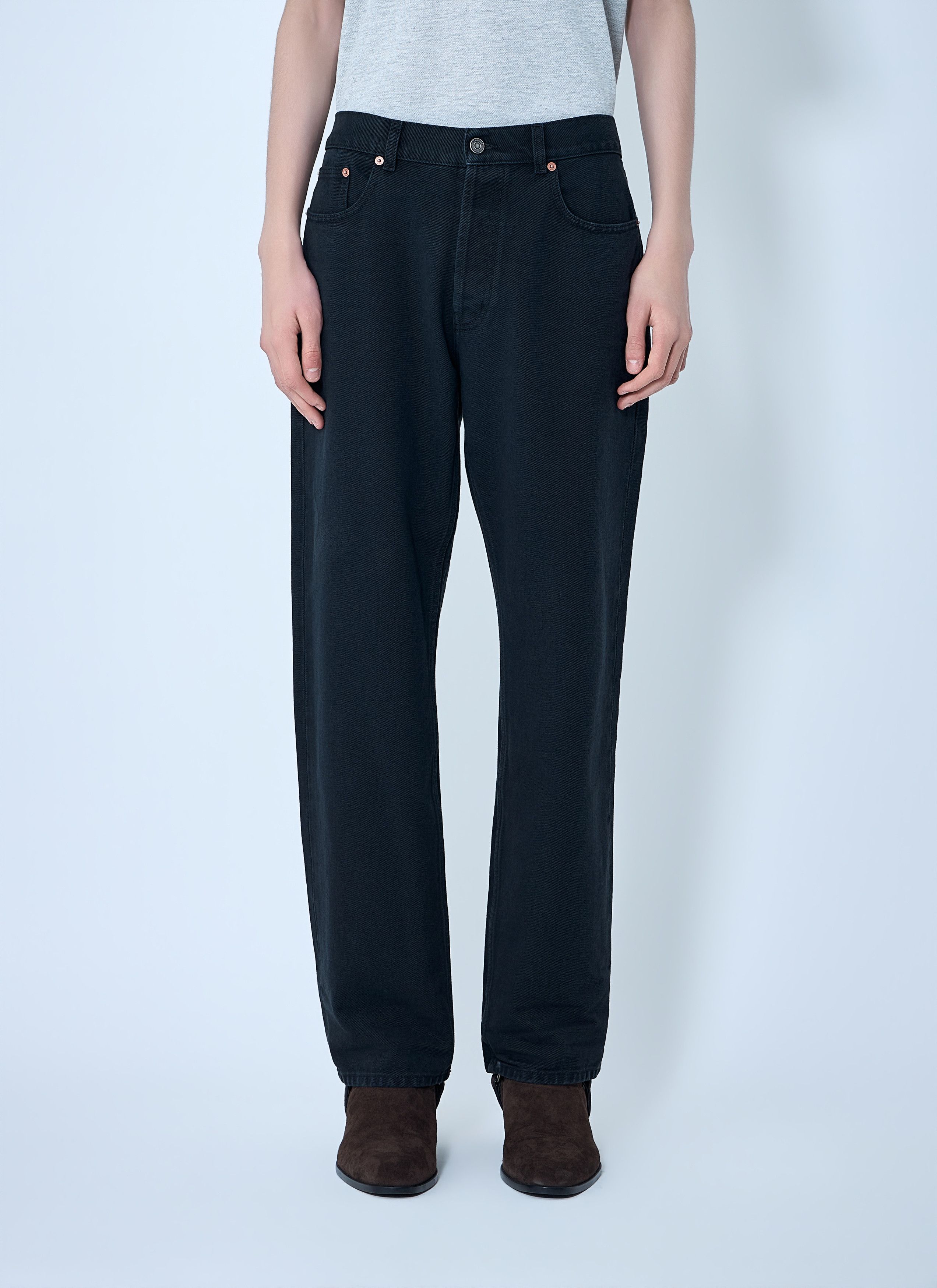Saint Laurent Paris Loose Straight Denim Pants Size US 36 / EU 52 - 1 Thumbnail