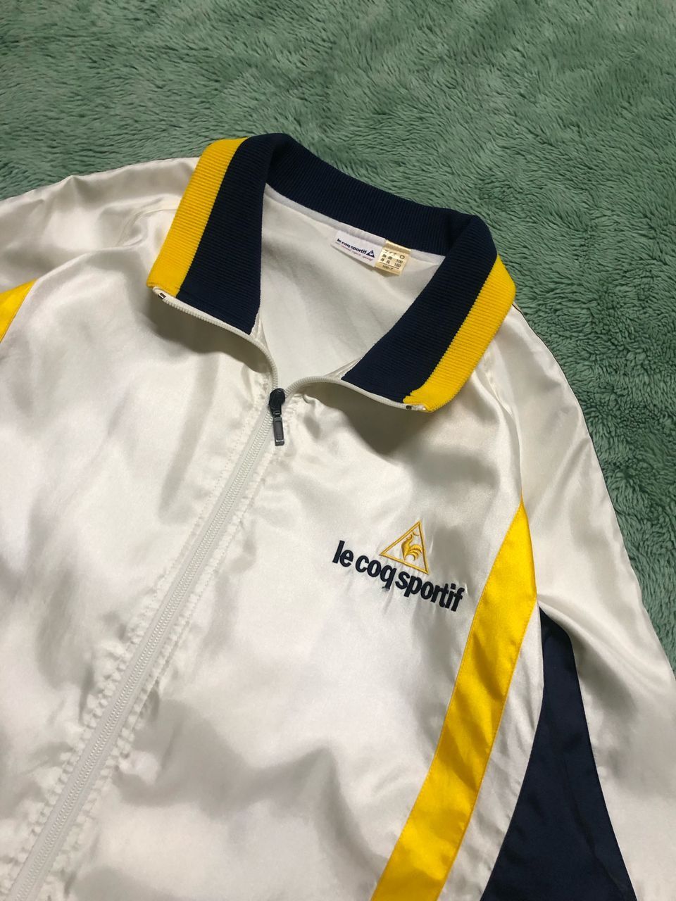 Le Coq Sportif VINTAGE 90s LE COQ SPORTIF SIDE TAPE WINDBREAKER JACKET Size US XL / EU 56 / 4 - 9 Thumbnail